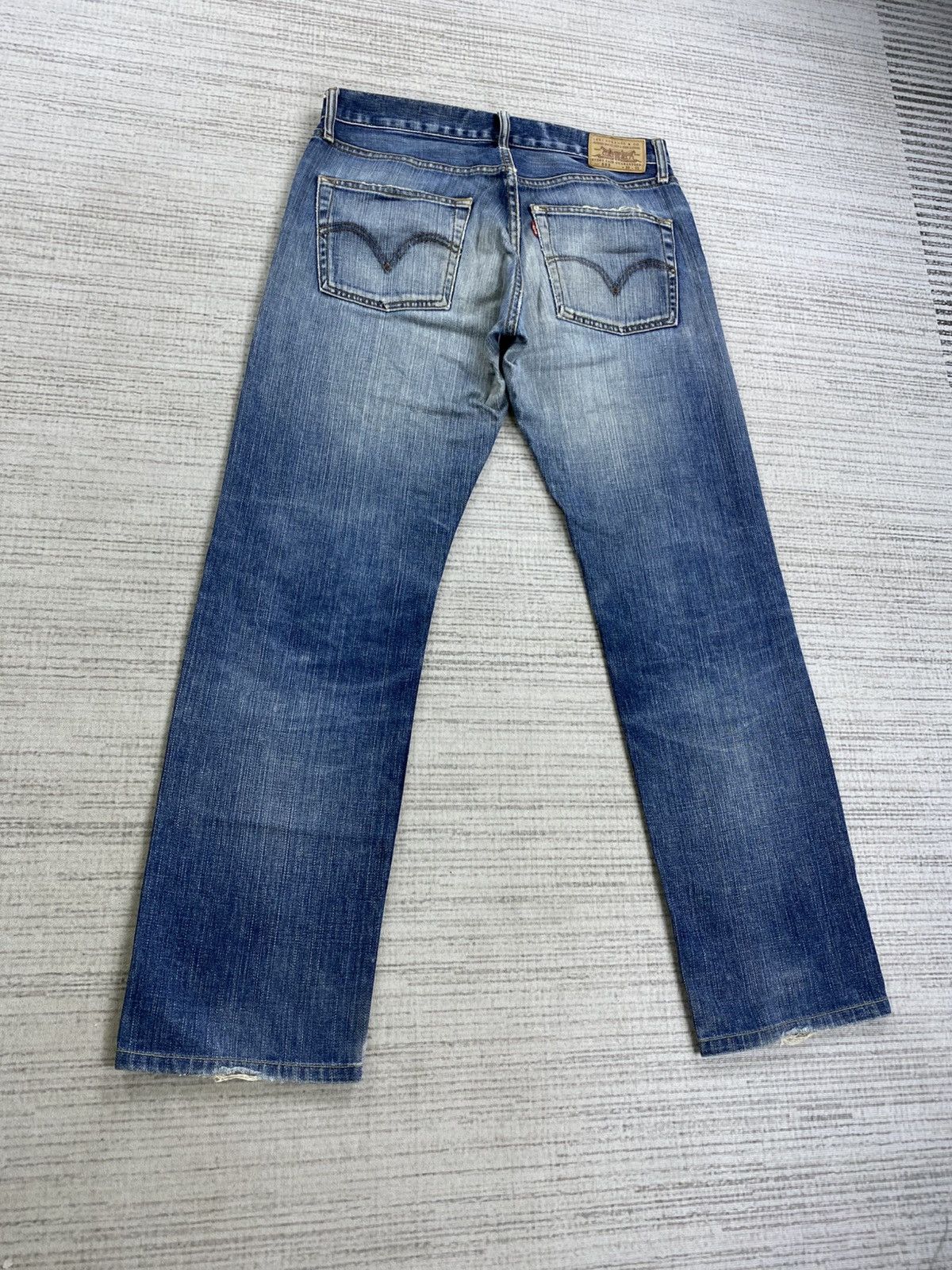 Levi's 🔥Vintage Levi’s 505 Distressed Denim Jeans Size US 32 / EU 48 - 9 Thumbnail