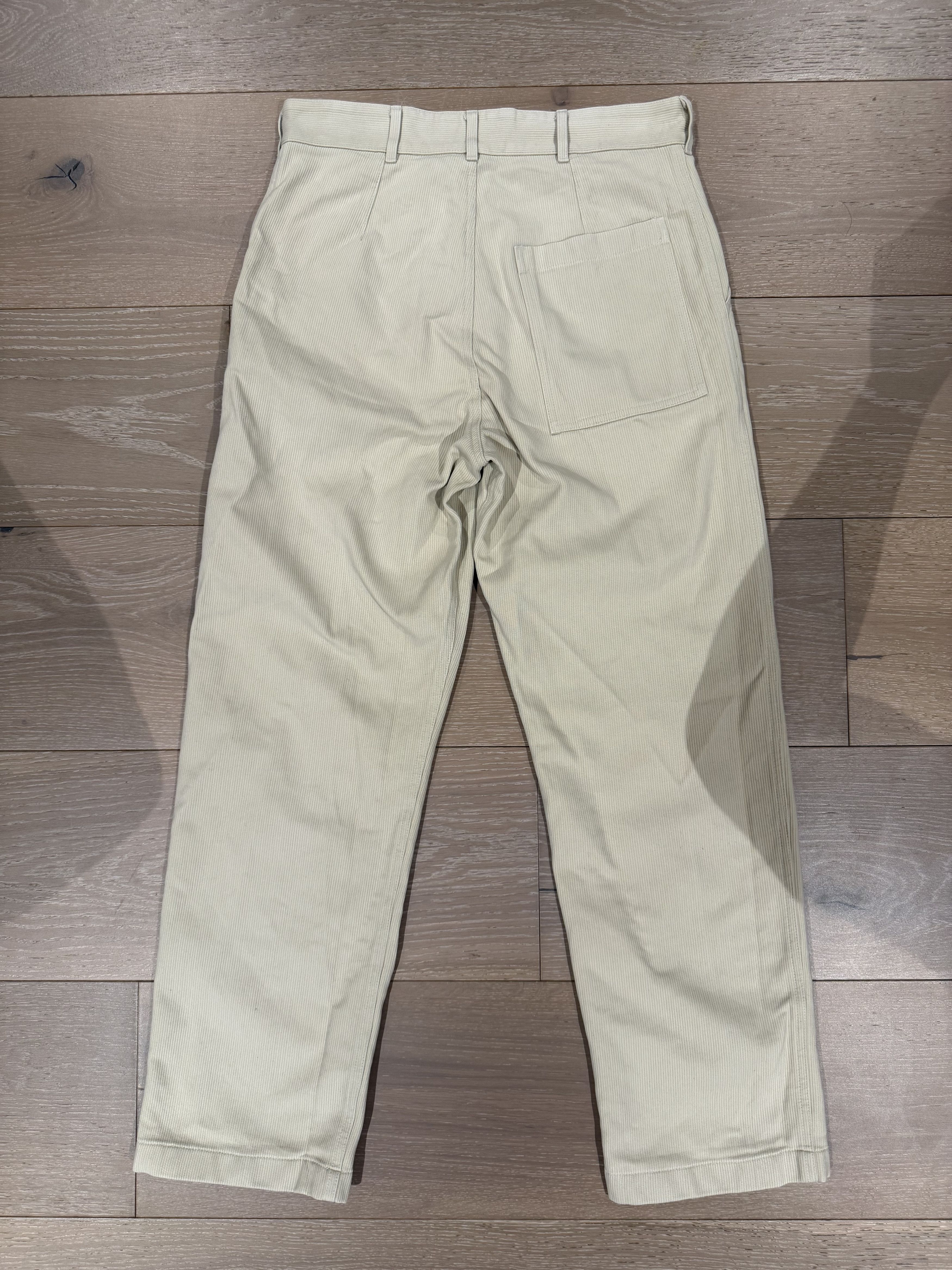 Other 💚 Thom Morison Bedford Pant Cream Small NEW Size US 32 / EU 48 - 12 Thumbnail