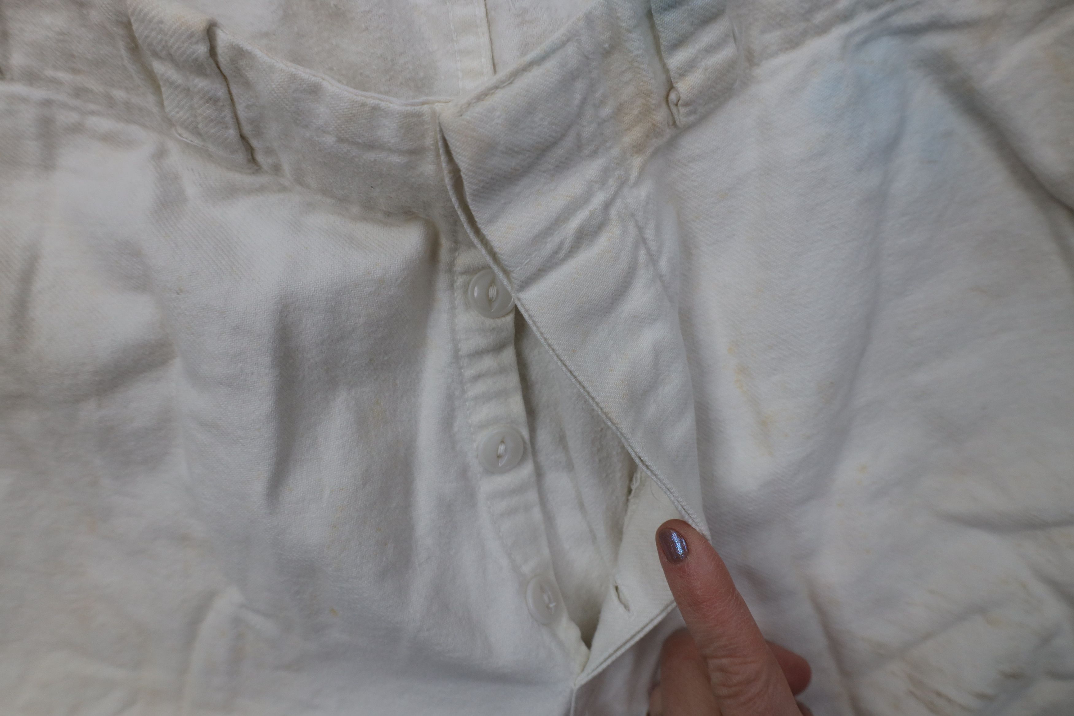 Vintage Vintage 40s 50s Button Fly Baseball Football Pants USA Size US 34 / EU 50 - 6 Thumbnail