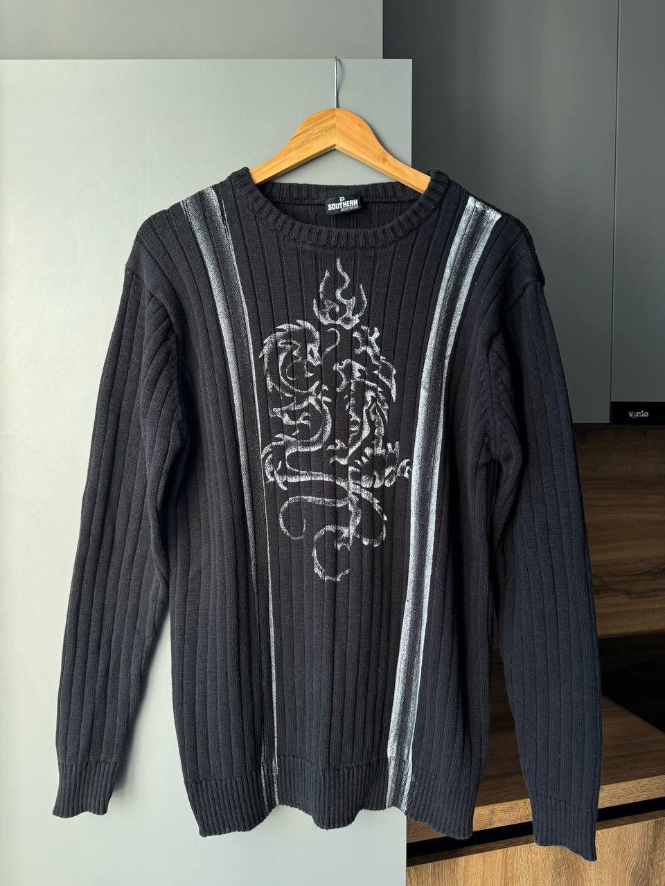 Vintage Hype Vintage Y2K Ribbed Sweater Dolce Style Size US L / EU 52-54 / 3 - 1 Thumbnail