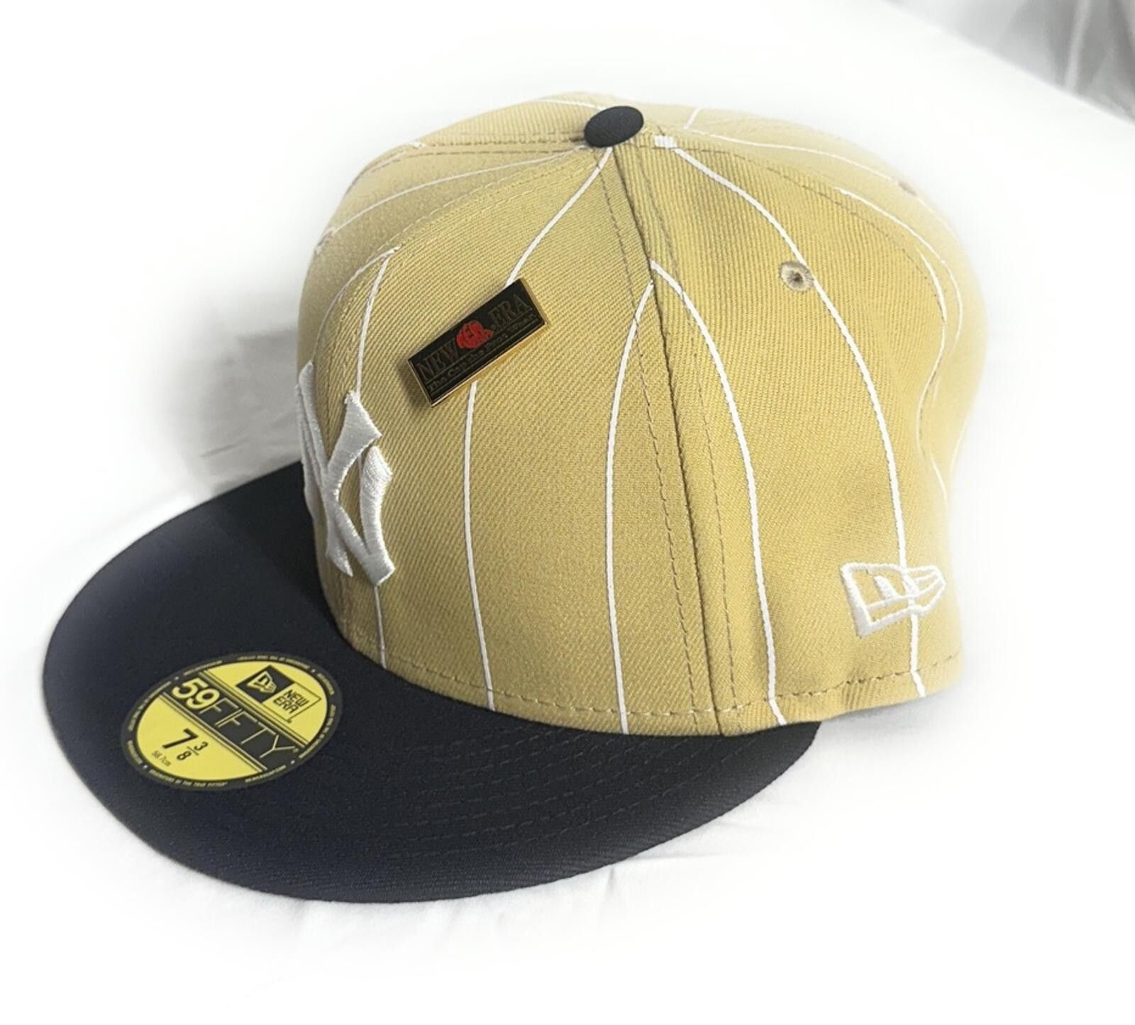 New Era New Era New York Yankees Pinstripe 59FIFTY Fitted 7 3/8 Size ONE SIZE - 5 Thumbnail