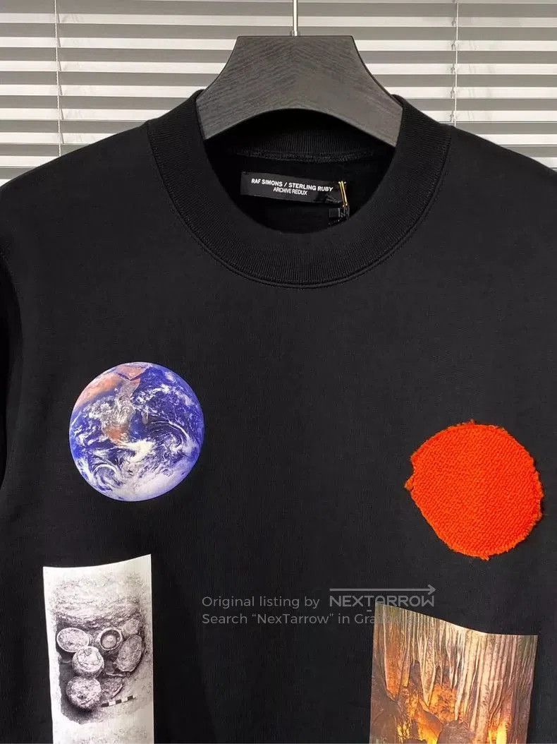 Raf Simons Raf Simons Sterling Ruby Black Sweatshirt . Size US M / EU 48-50 / 2 - 7 Thumbnail