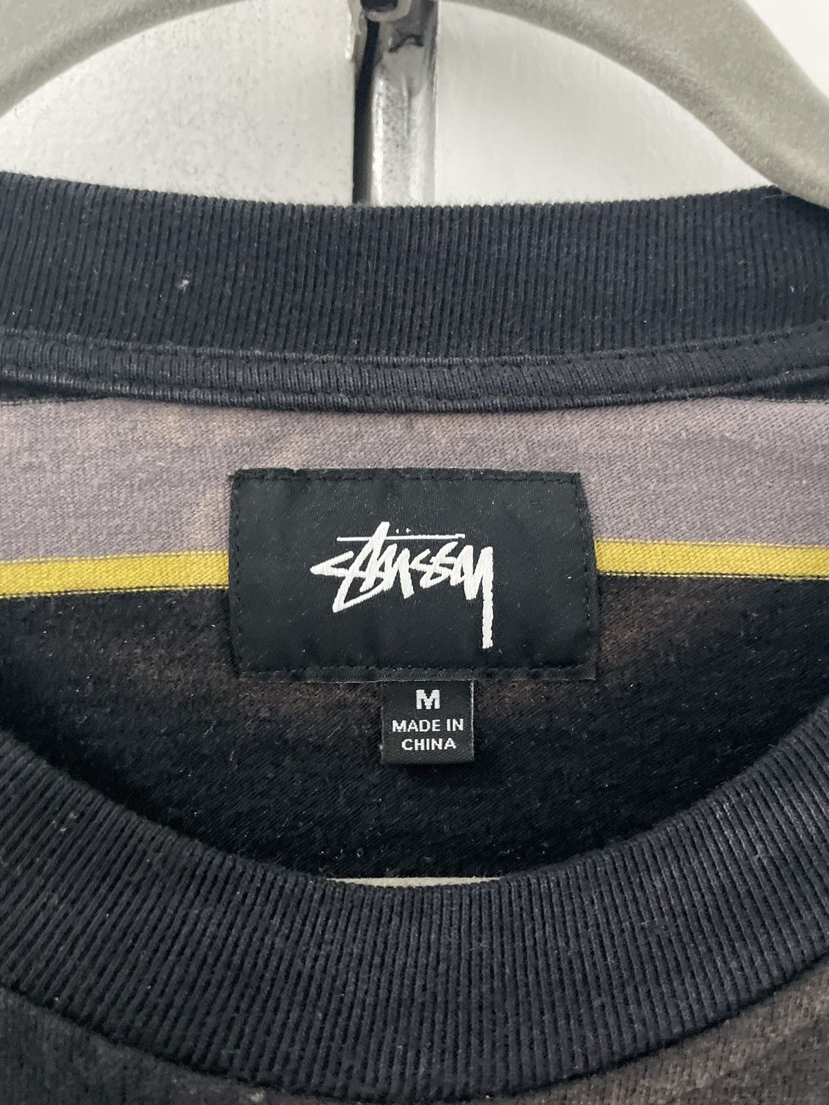 Stussy Stussy Long Sleeved Stripe Tee Size M Size US M / EU 48-50 / 2 - 3 Thumbnail