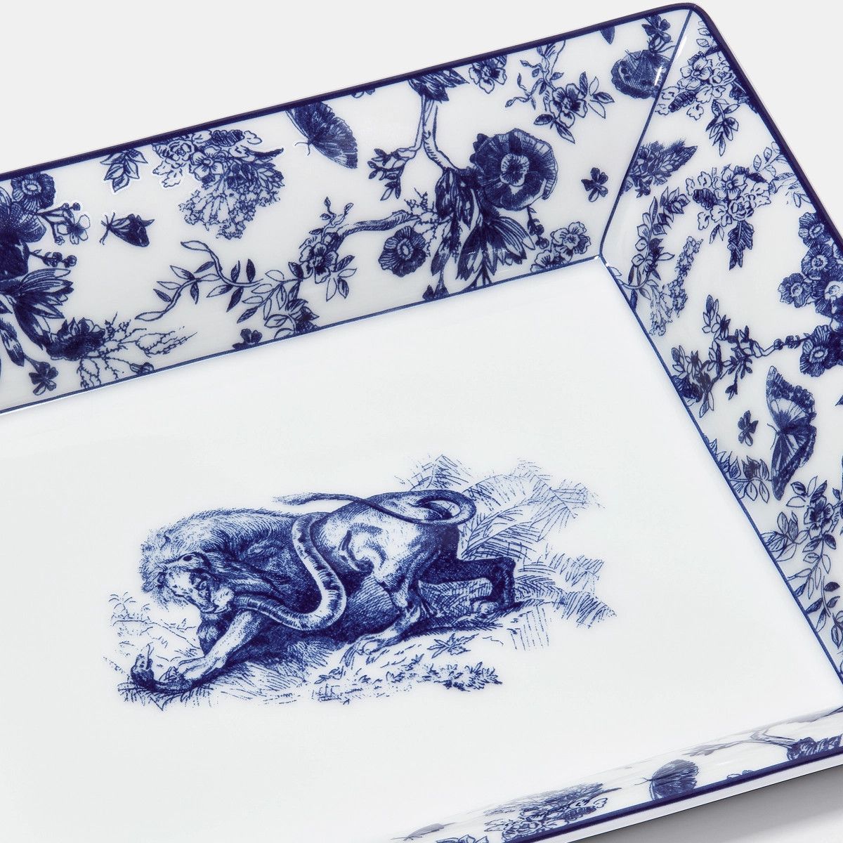 Dior o1bcso1str0225 Size:OS/ Trinket Tray in White/Blue Size ONE SIZE - 4 Thumbnail