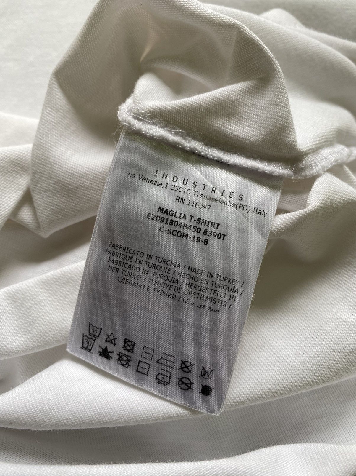Moncler Moncler Box Logo White T-Shirt Size US S / EU 44-46 / 1 - 9 Thumbnail
