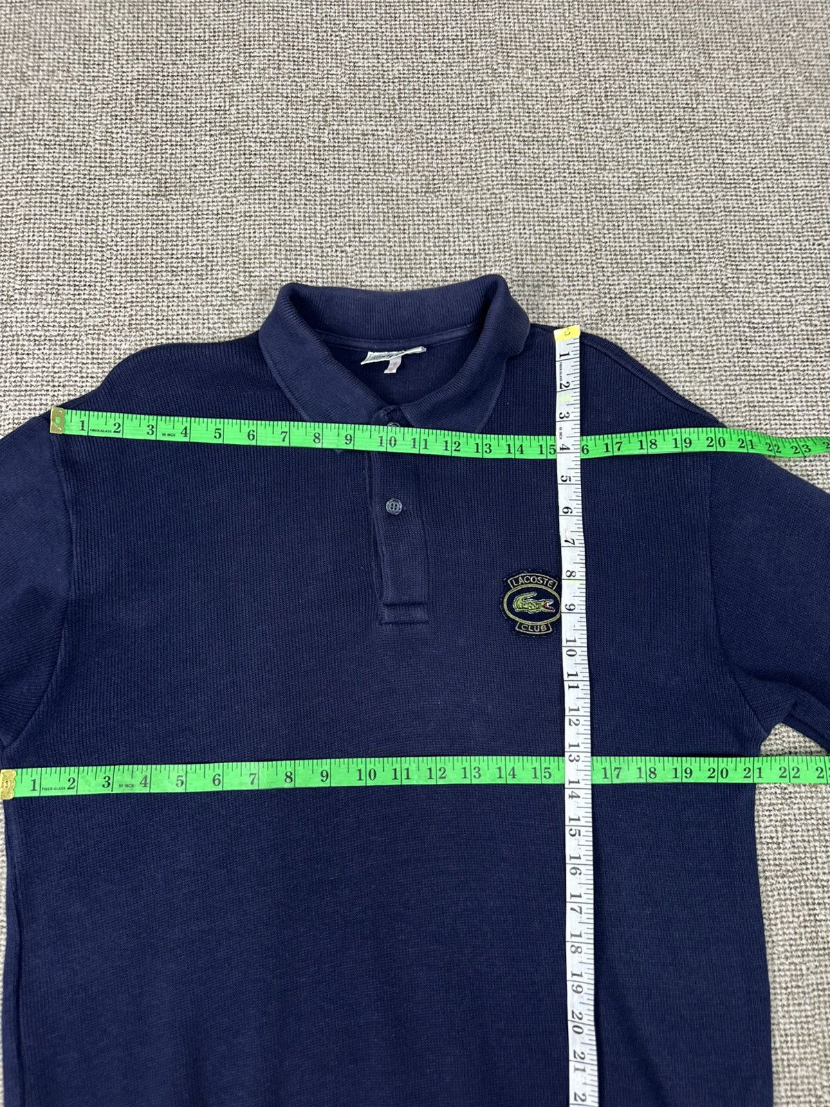Lacoste Vintage Lacoste Polo Sweatshirt Z397 Size US M / EU 48-50 / 2 - 5 Thumbnail