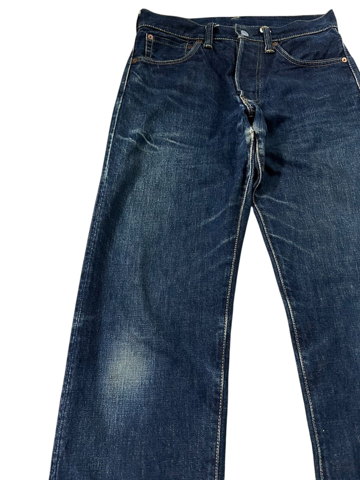 Evisu Vintage Evisu Seagull Lot 2000 No 2 Distress Selvedge Jean Size US 28 / EU 44 - 8 Thumbnail