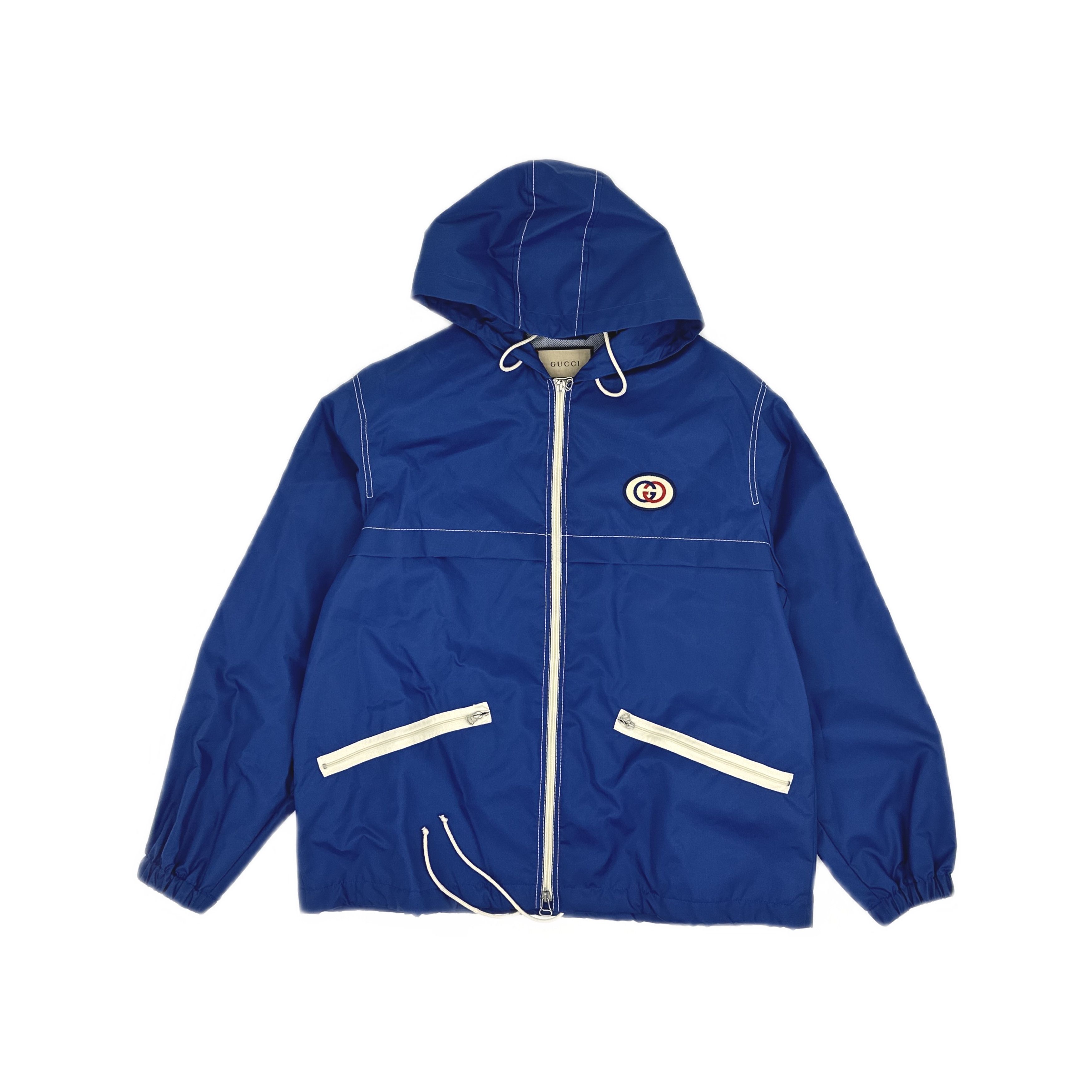 Gucci Gucci GG Patch Lightweight Hooded Jacket 44 Size US S / EU 44-46 / 1 - 1 Thumbnail