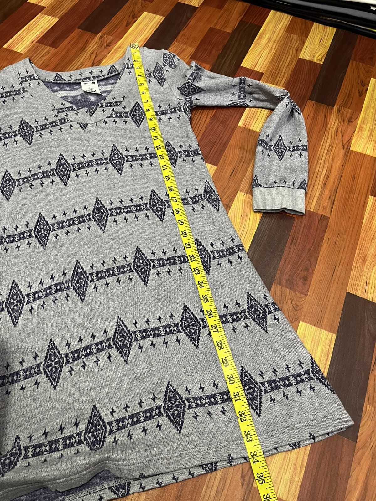 X-Girl X-girl Tribal Pattern Long Sleeve Dress Size S / US 4 / IT 40 - 17 Thumbnail