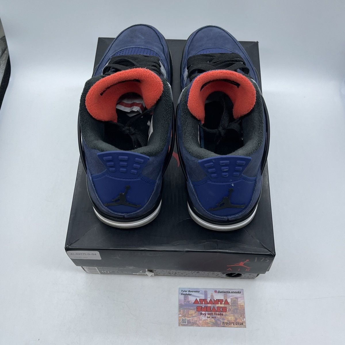 Jordan Brand Air Jordan 4 winter loyal blue Size US 10.5 / EU 43-44 - 6 Thumbnail