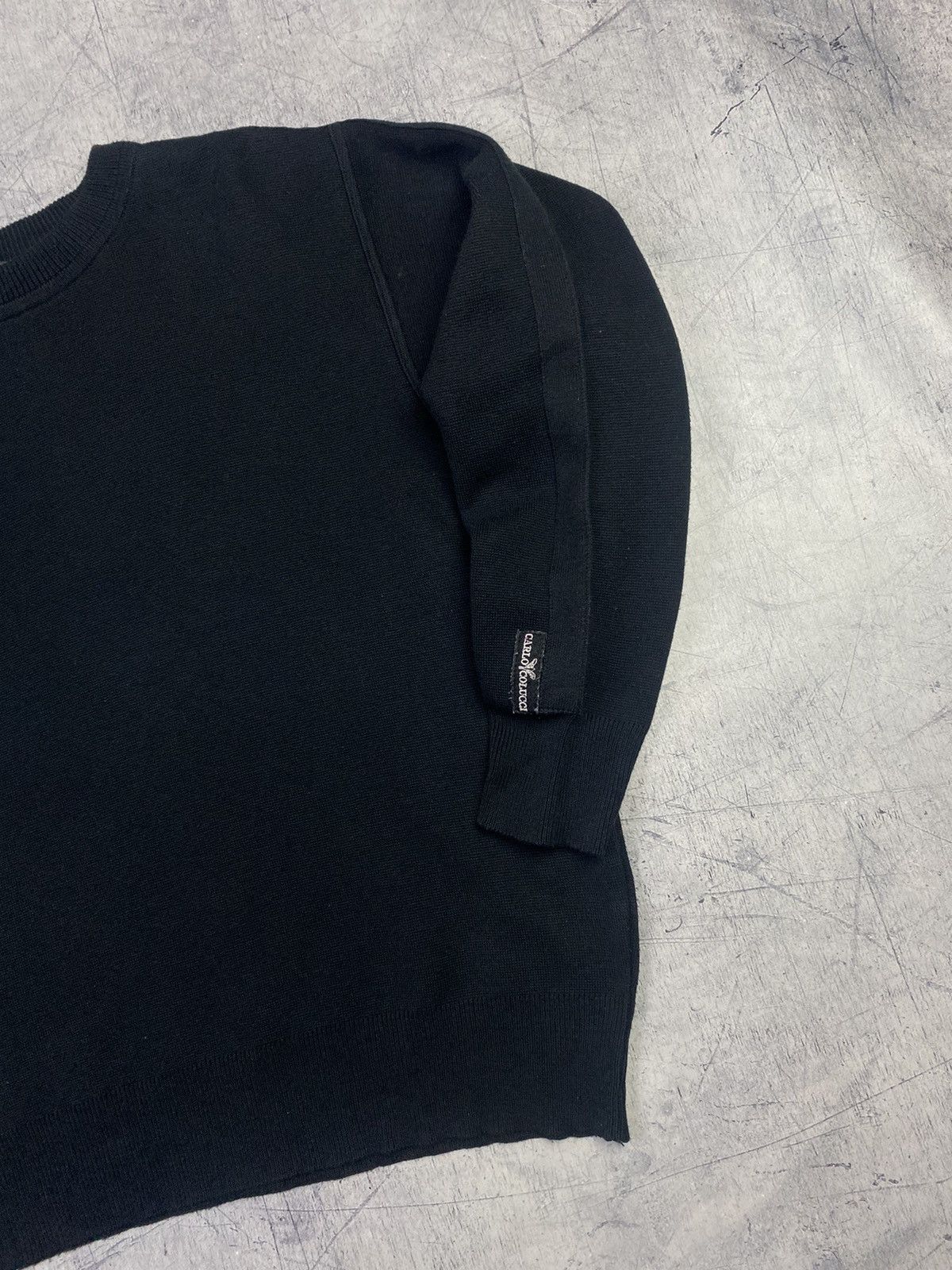 Carlo Colucci Vintage Carlo Colucci Luxury Knit Sweater Sweatshirt Size US L / EU 52-54 / 3 - 3 Thumbnail