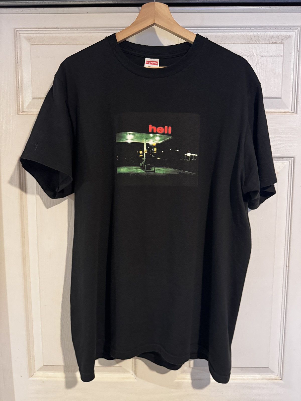supreme×Dash Snow HELL Tee XL ブラック Supreme Dash Snow collaboration hell T-shirt mens black 【A