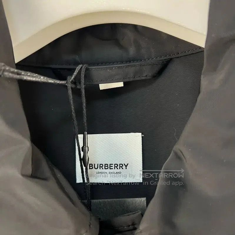 Burberry Burberry Black Nylon Print Spring Jacket. Size US L / EU 52-54 / 3 - 4 Thumbnail
