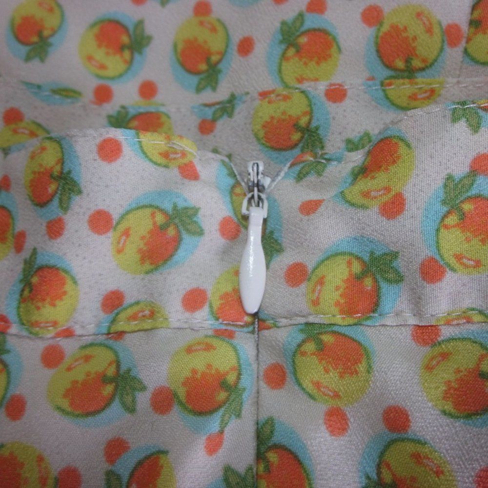 Forever 21 F21 Fruit Print Mini Skirt Y2K Size 27" / US 4 / IT 40 - 2 Thumbnail