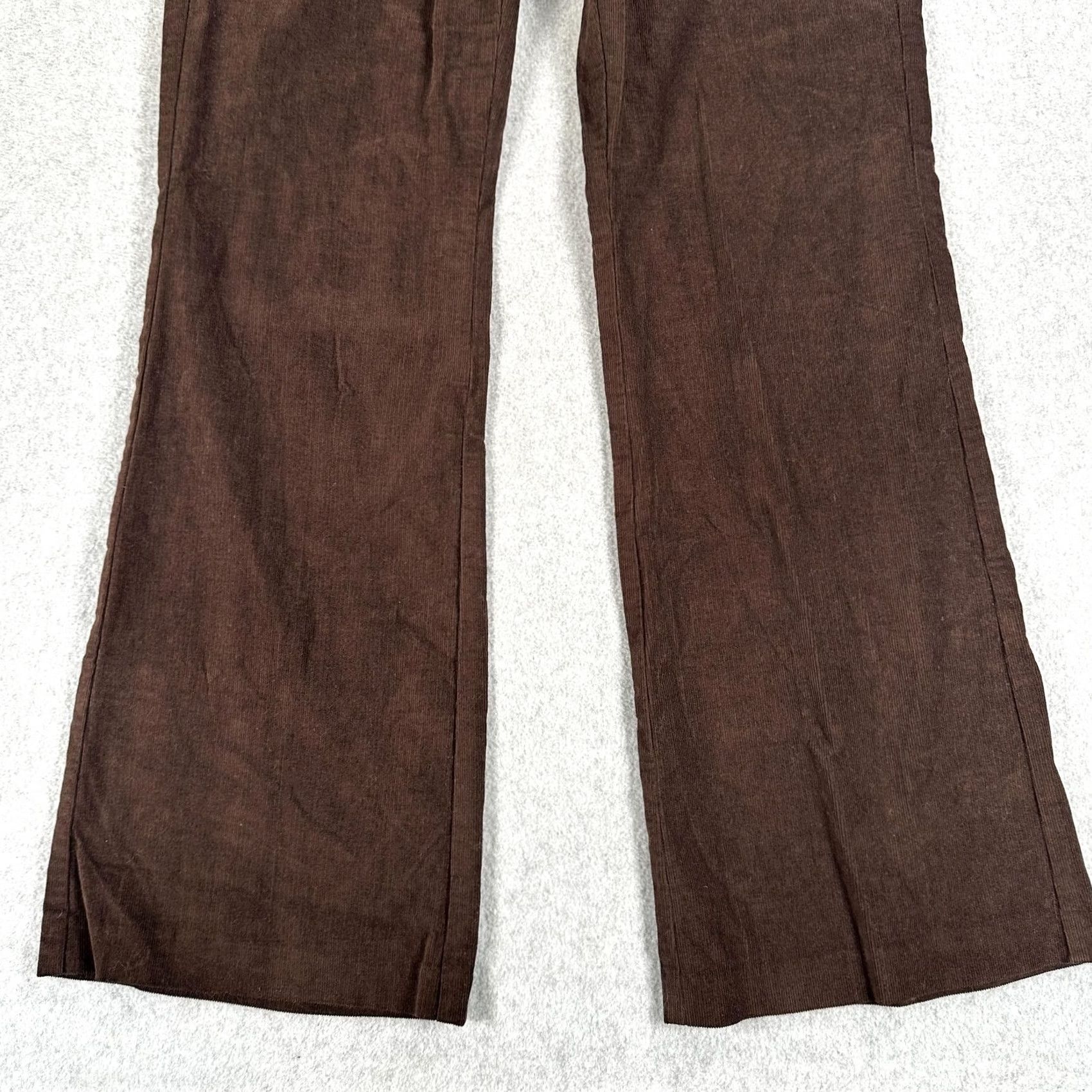 Outerknown Outerknown Corduroy Pants Womens 10 Brown Straight Leg Chino Stretch Organic Size 32" / US 10 / IT 46 - 4 Thumbnail