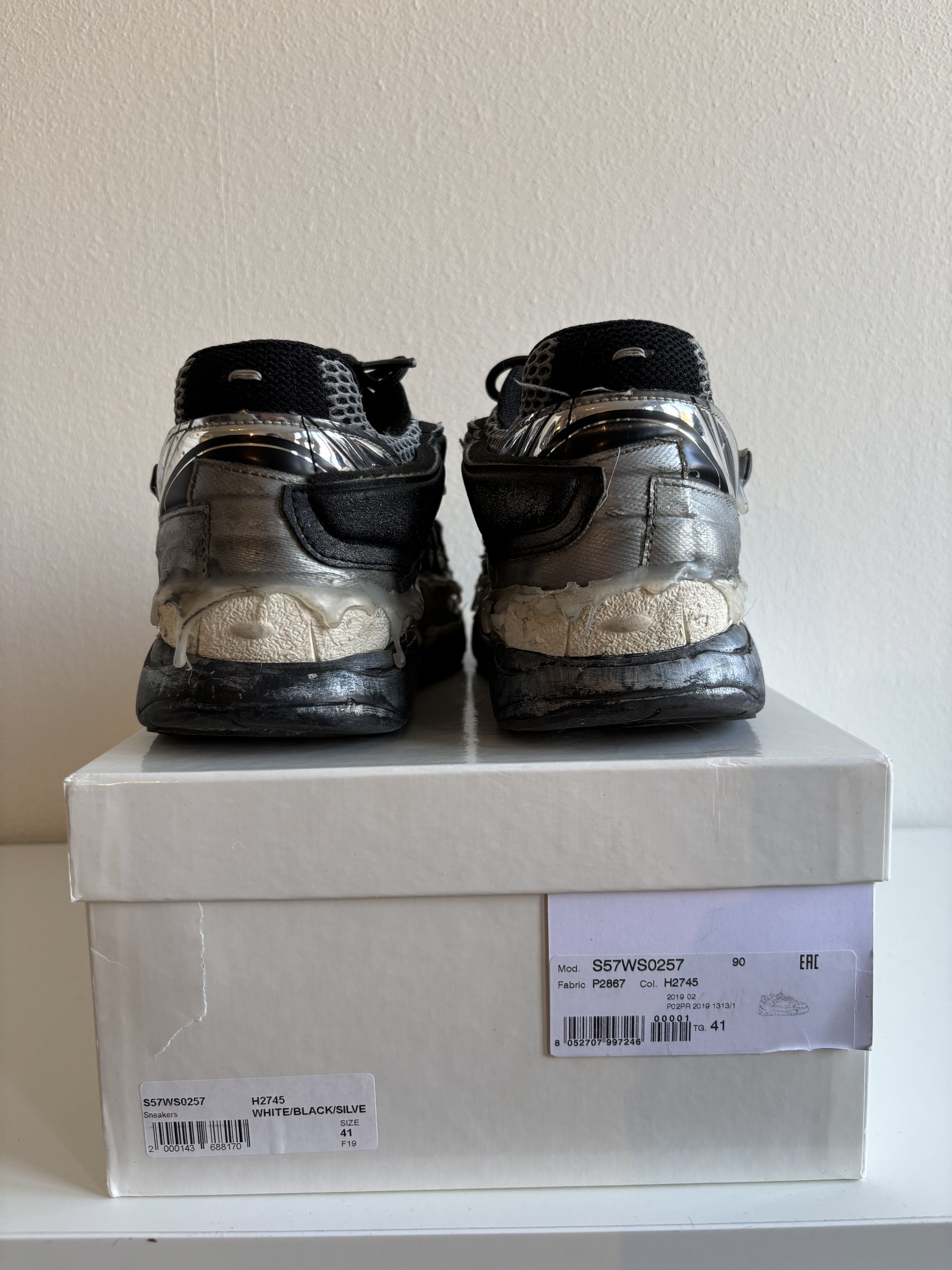 Maison Margiela Maison Margiela Fusion Silver Size US 8 / EU 41 - 3 Thumbnail