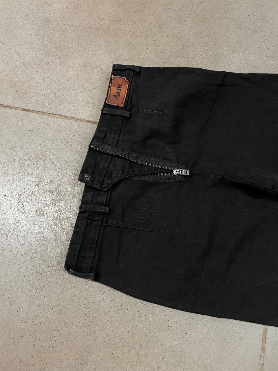 Acne Studios Women’s Vintage Acne Zipper Pants US28 Size 28" / US 6 / IT 42 - 7 Thumbnail