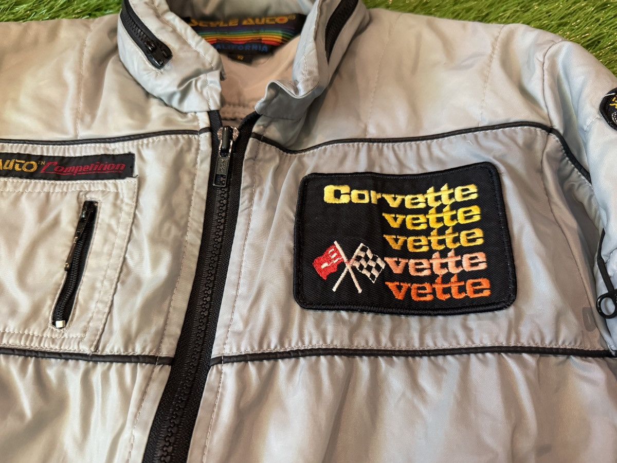 Vintage Vintage 80s Style Auto CORVETTE Jacket Windbreaker Nylon Size US S / EU 44-46 / 1 - 4 Thumbnail