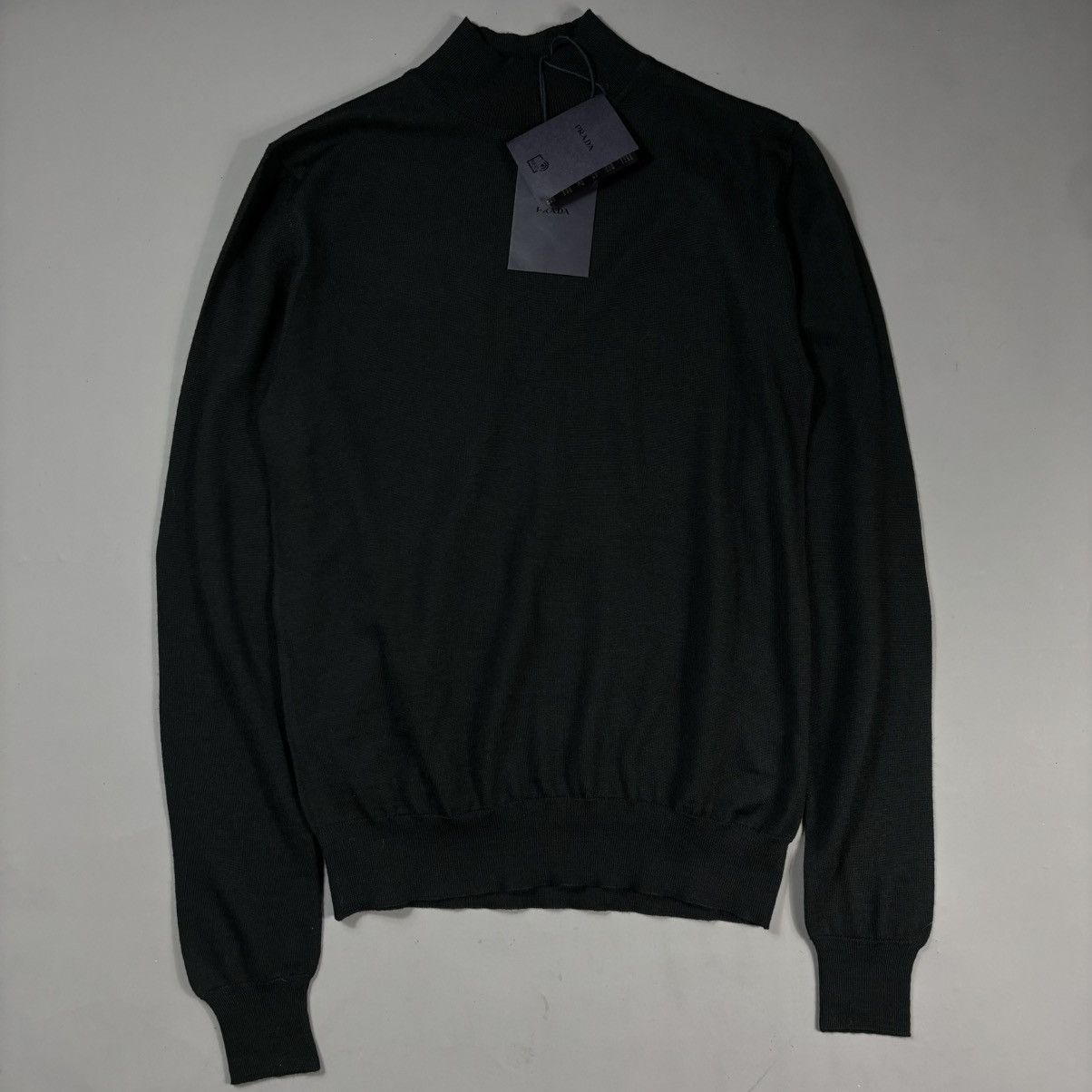 Prada Prada Ss22 - High Neck Wool Sweater Size S / US 4 / IT 40 - 2 Thumbnail