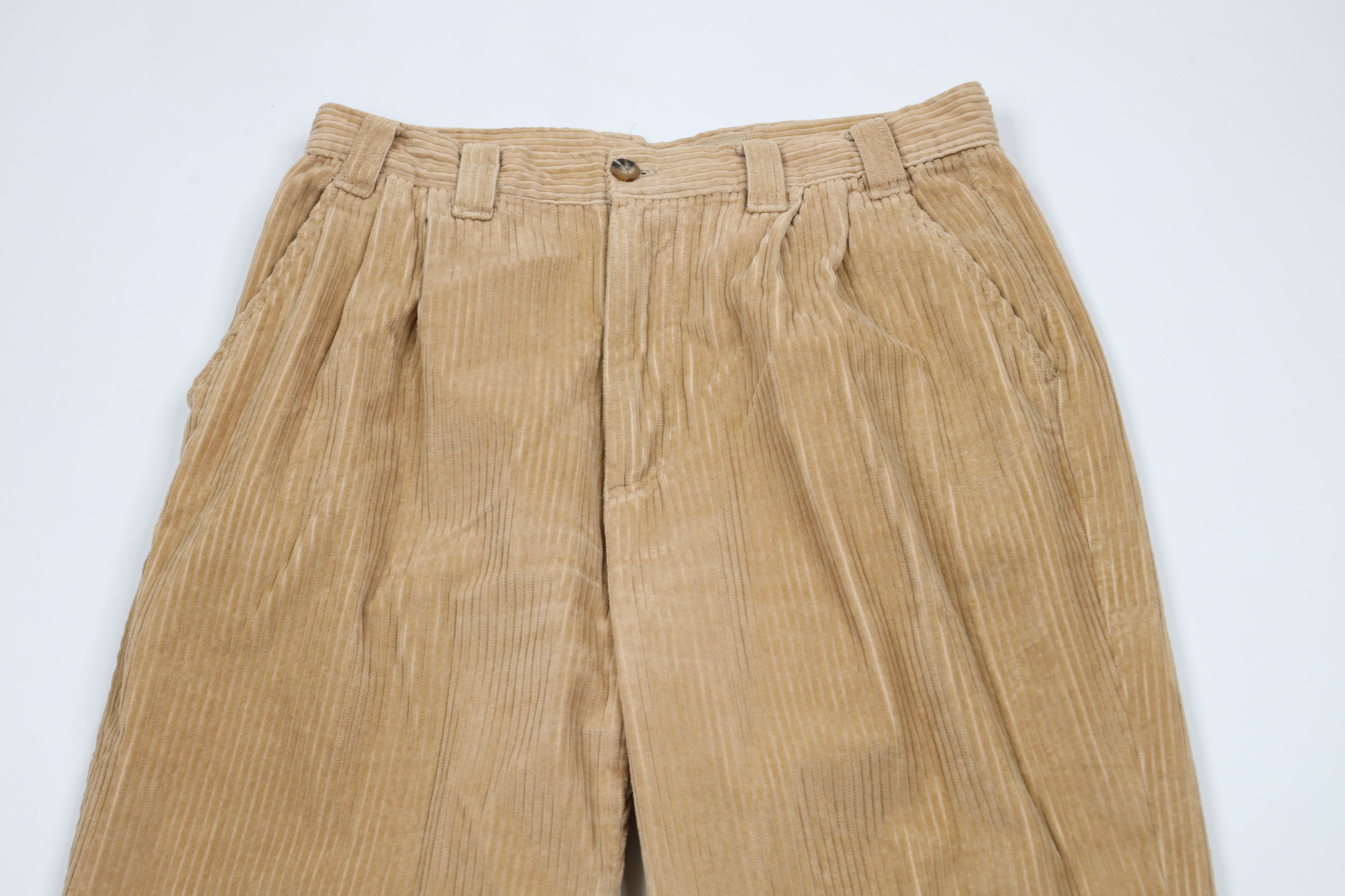 Vintage Vintage 90s Y2K Streetwear Baggy Wide Leg Corduroy Pants Size US 32 / EU 48 - 2 Thumbnail