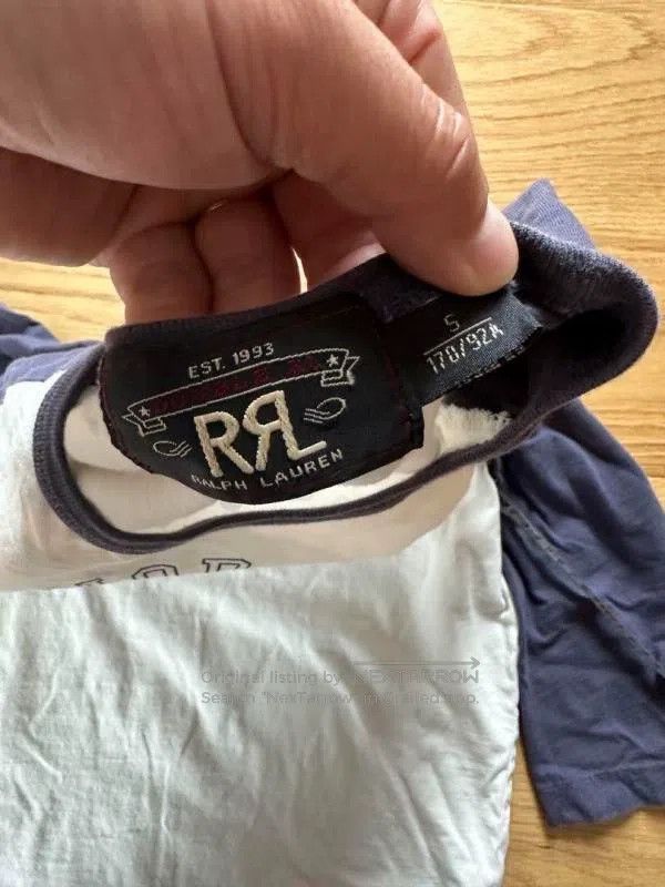 RRL Ralph Lauren RRL Ralph Lauren Old style seven quarter sleeve T-shirt Size US S / EU 44-46 / 1 - 5 Thumbnail