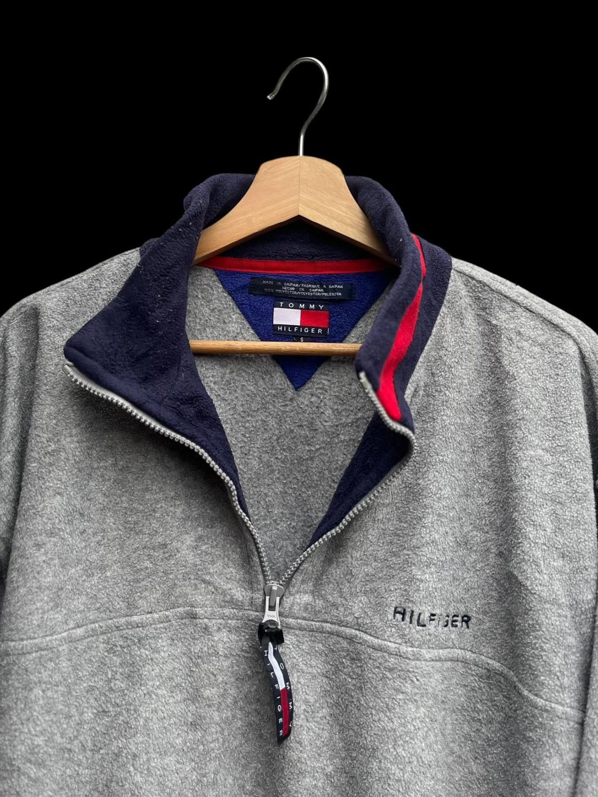 Tommy Hilfiger Vintage 90’s Tommy Hilfiger Fleece Pullover Size US S / EU 44-46 / 1 - 5 Thumbnail