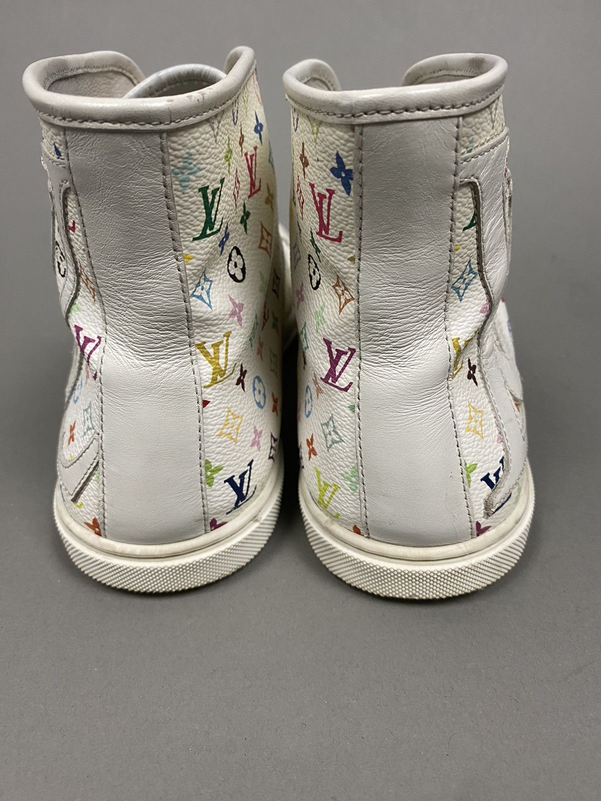 Louis Vuitton × Takashi Murakami Louis vuitton x takashi murakami high top sneakers Size US 8 / EU 41 - 5 Thumbnail