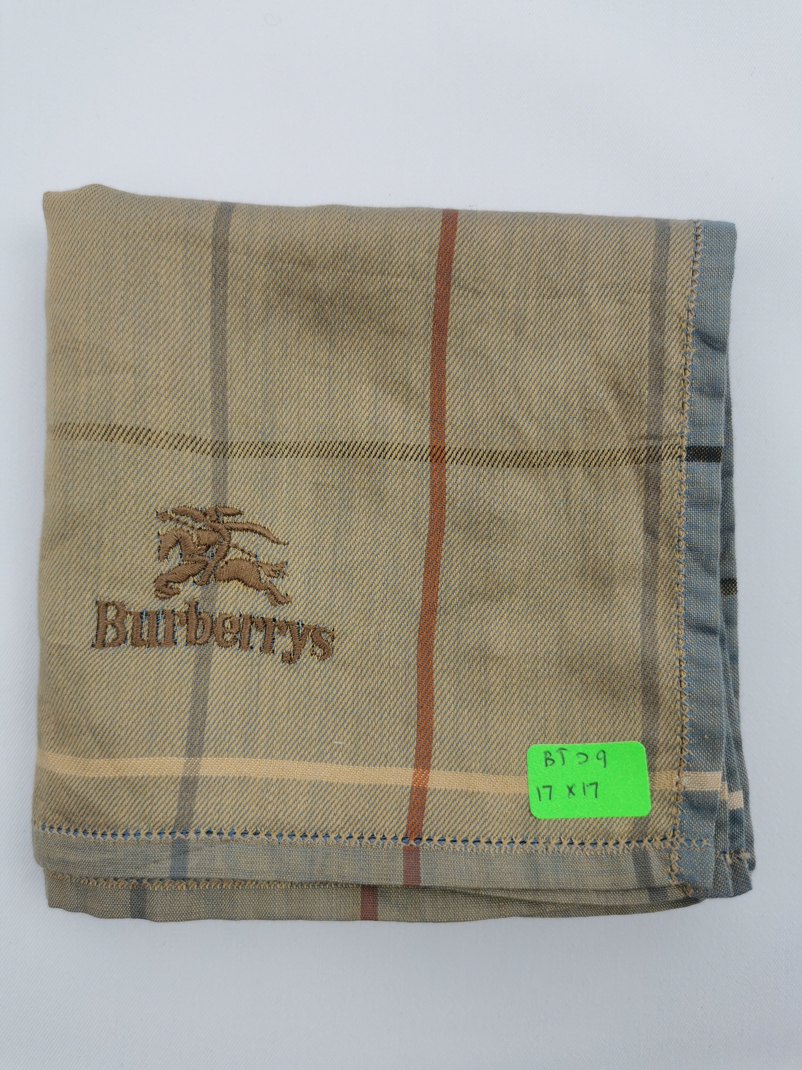 Burberry × Vintage Burberry handkerchief / bandana / neckerchief Size ONE SIZE - 5 Thumbnail