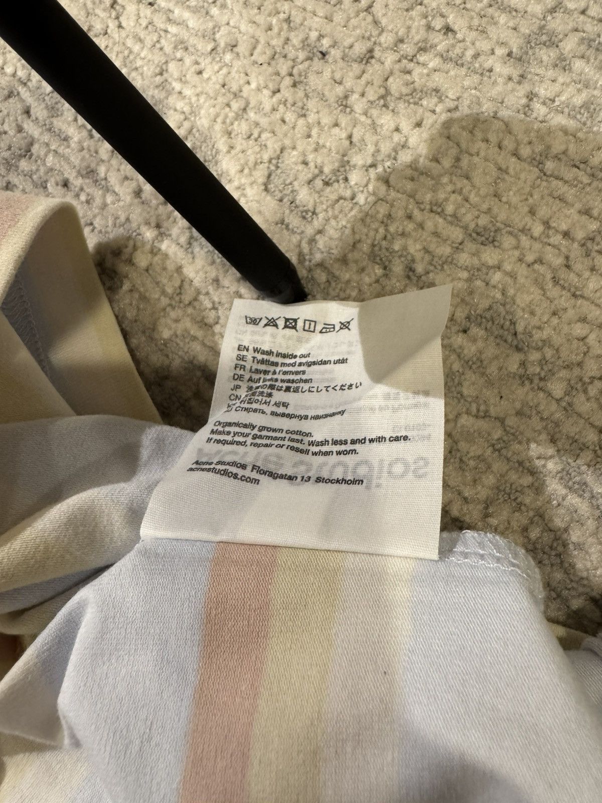 Acne Studios Acne Studios Striped Tee Size US M / EU 48-50 / 2 - 6 Thumbnail