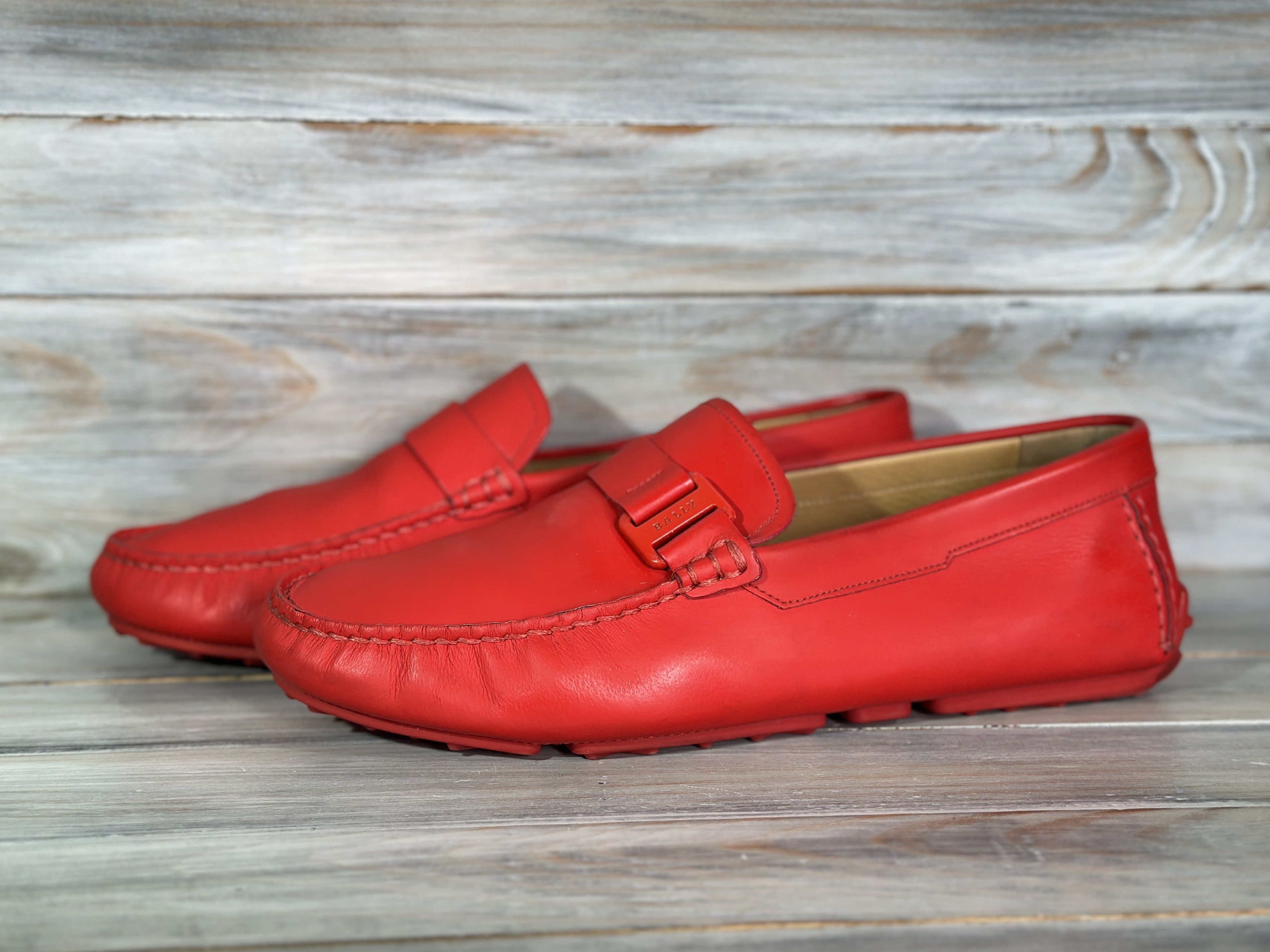 Bally BALLY Dreyfus Moccasins Loafers Men's Leather Switzerland Size US 9 / EU 42 - 19 Thumbnail
