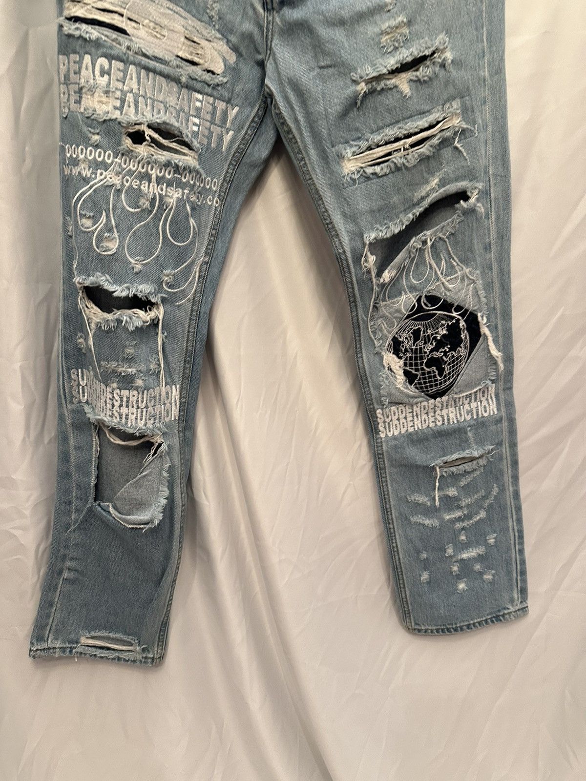 Ev Bravado Ev Bravado Hell on Earth Denim Size US 32 / EU 48 - 2 Thumbnail