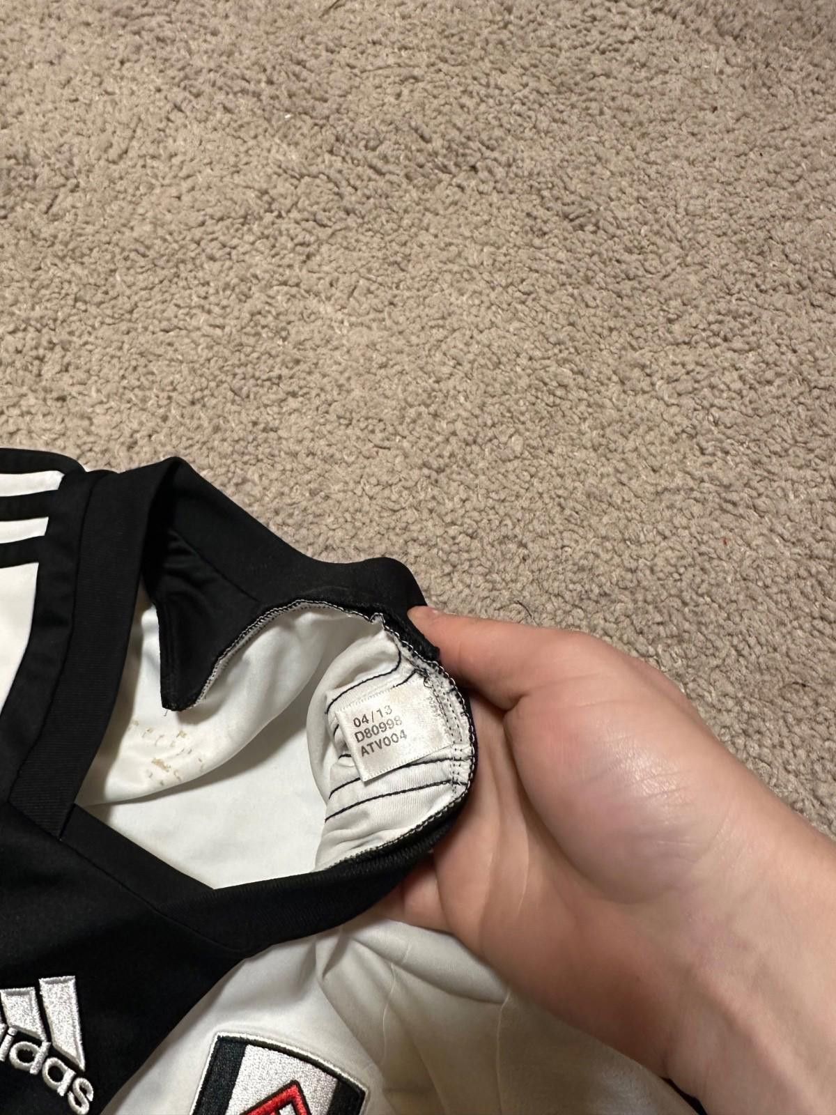 Adidas Fulham FC 2013/2014 Home Football Soccer Jersey Adidas Size US M / EU 48-50 / 2 - 5 Thumbnail