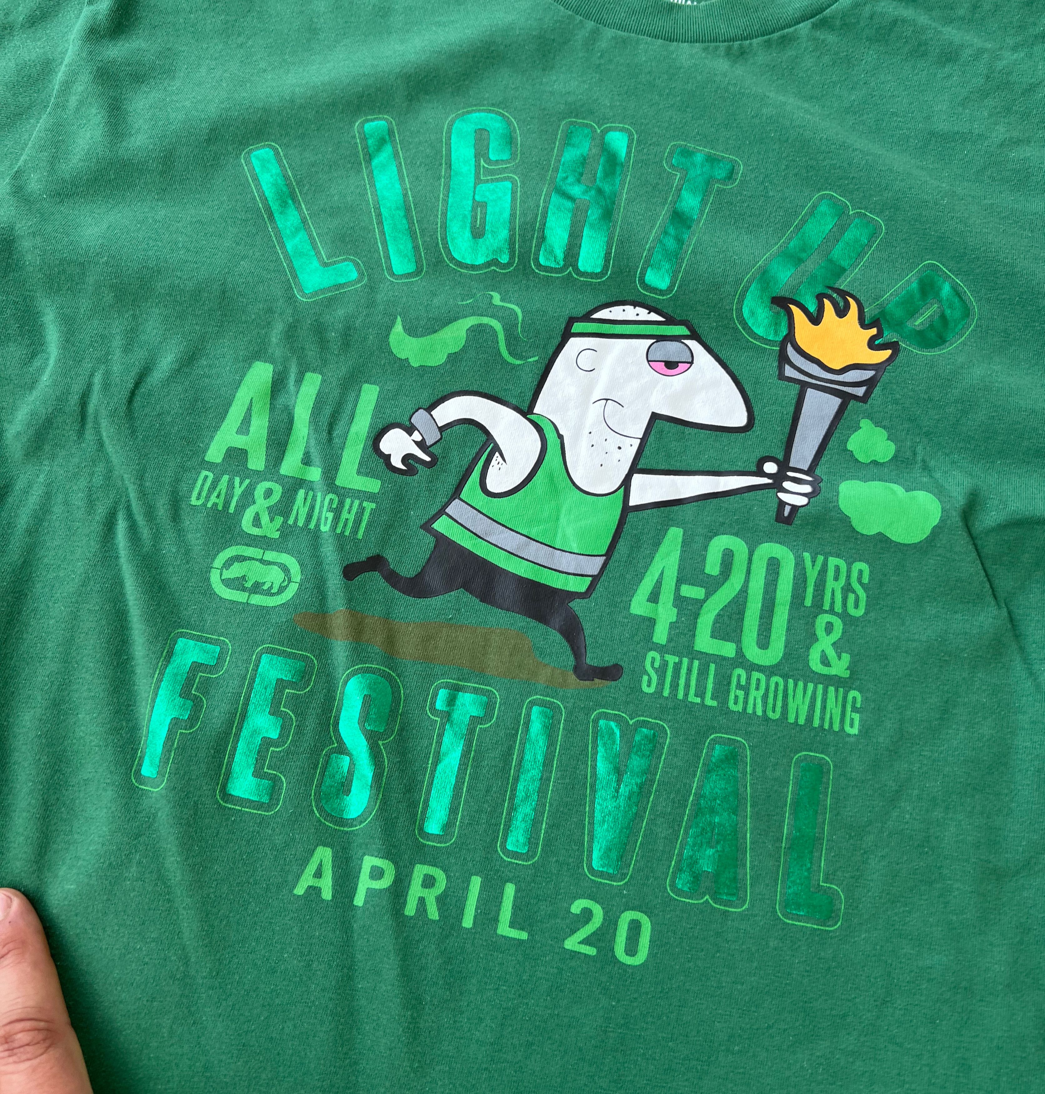 Ecko Unltd. Ecko Unltd. Light Up Festival Tee Size US XL / EU 56 / 4 - 2 Thumbnail