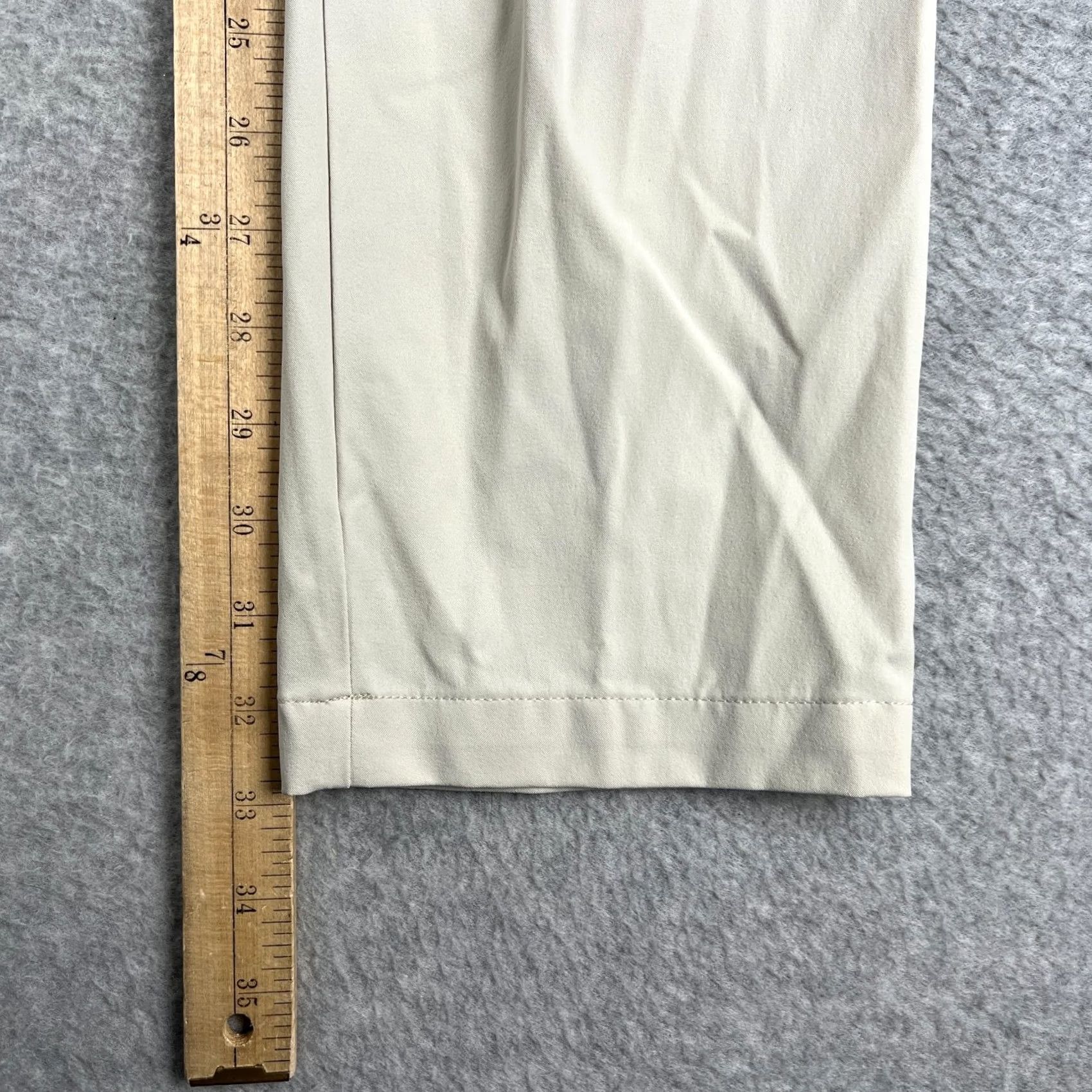 KJUS KJUS Iver Pants Mens 38x32 Beige Tailored Fit Golf Stretch Performance Size US 38 / EU 54 - 7 Thumbnail