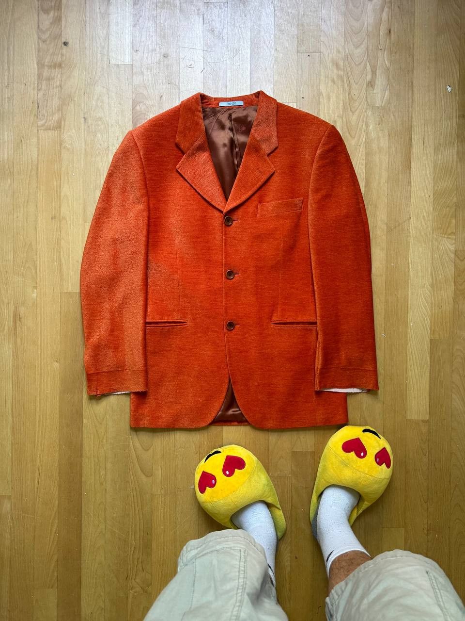 Japanese Brand × Kenzo × Vintage Vintage KENZO Homme Paris Blazer Jacket 90s Japan Size 48R - 1 Thumbnail