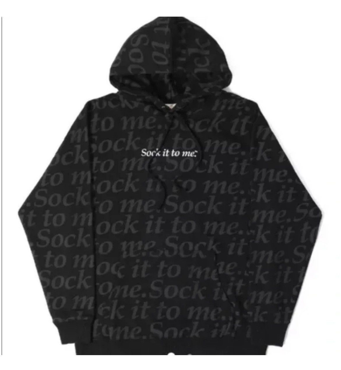 image of Midnight Organic Larry June Sock It To Me Hoodie in Black, Men's (Size XL)