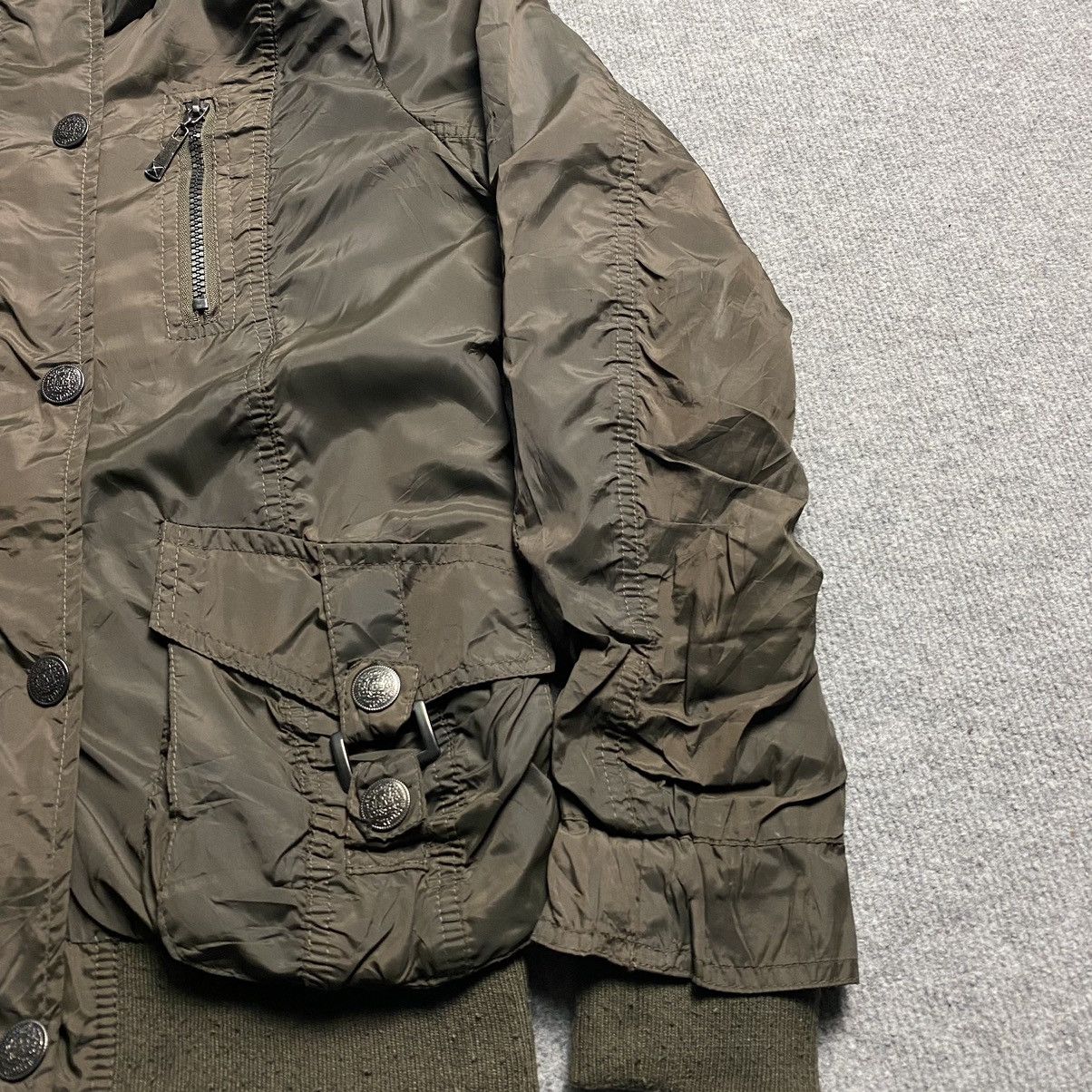 Japanese Brand Skybomber tactical multi pocket jacket 002-1976 Size US S / EU 44-46 / 1 - 5 Thumbnail
