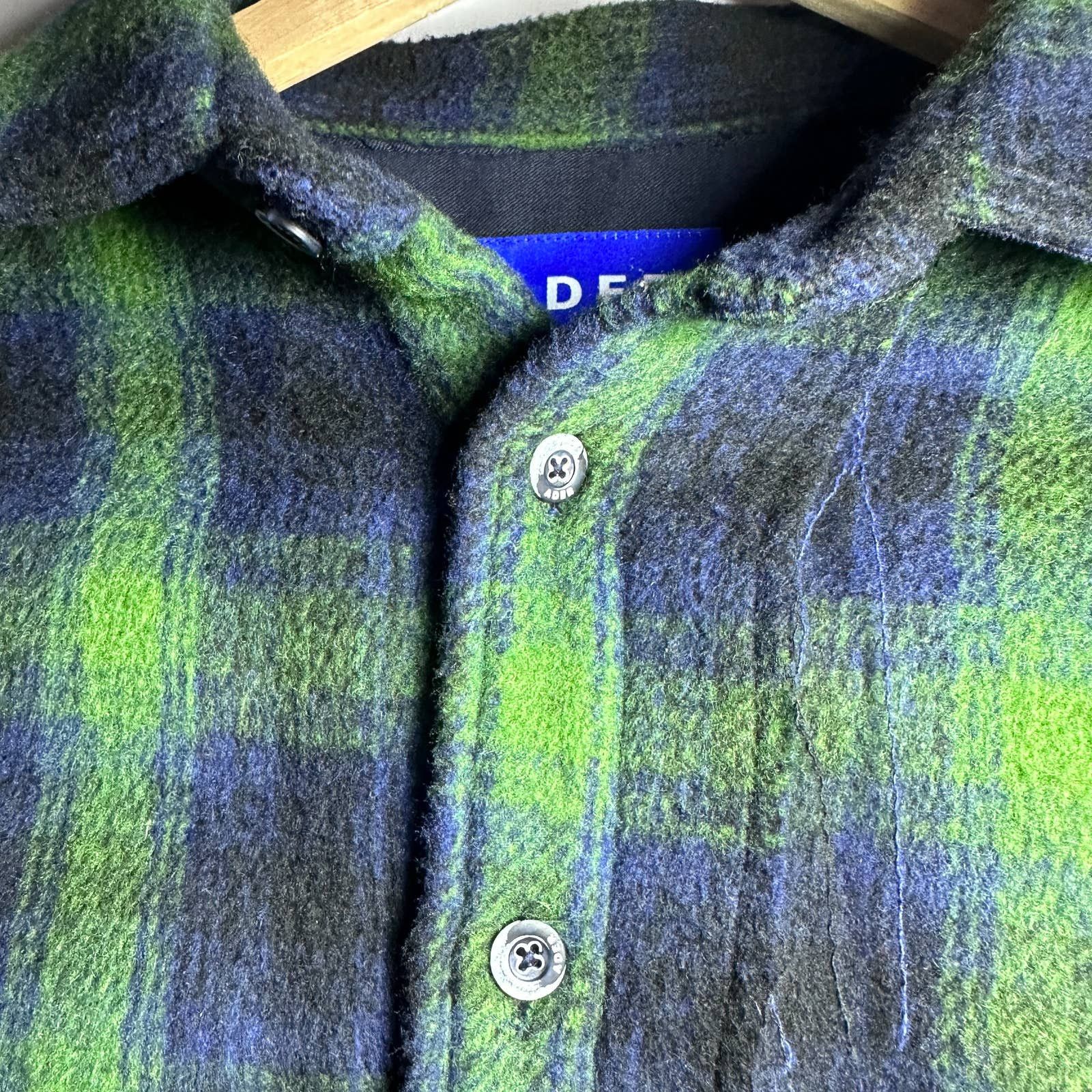 Ader Error F/W20 Swall Plaid Shirt Size US XL / EU 56 / 4 - 4 Thumbnail