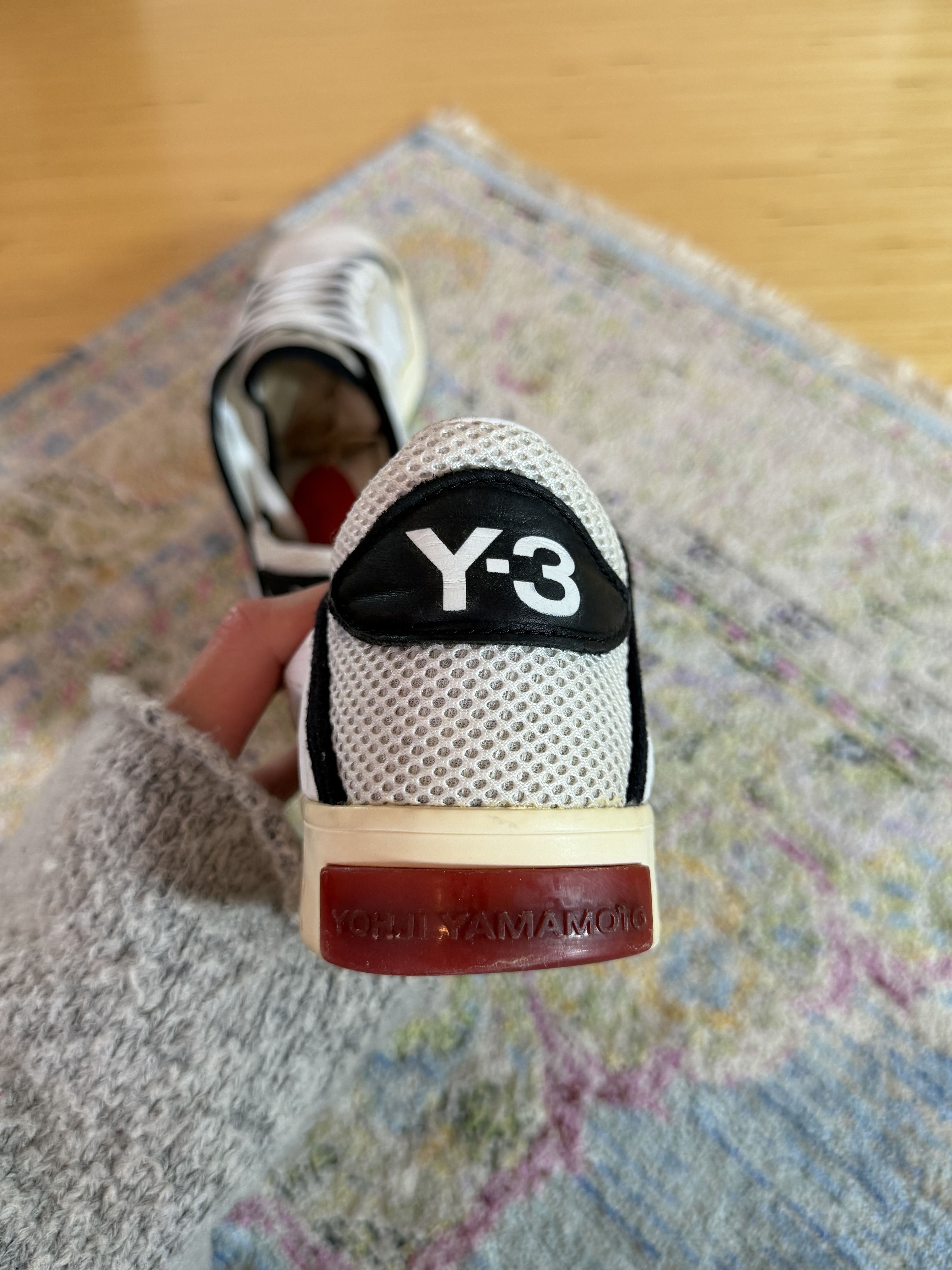 Adidas × Y-3 Y-3 Laver Low Top Sneakers Size US 10.5 / EU 43-44 - 6 Thumbnail