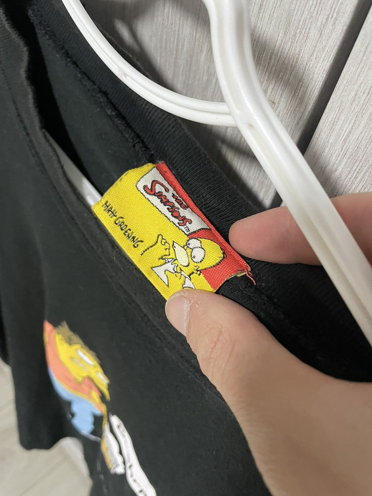 The Simpsons Vintage 2001 The Simpsons Barney Gumble Beer Tee Black XL Size US XL / EU 56 / 4 - 7 Thumbnail