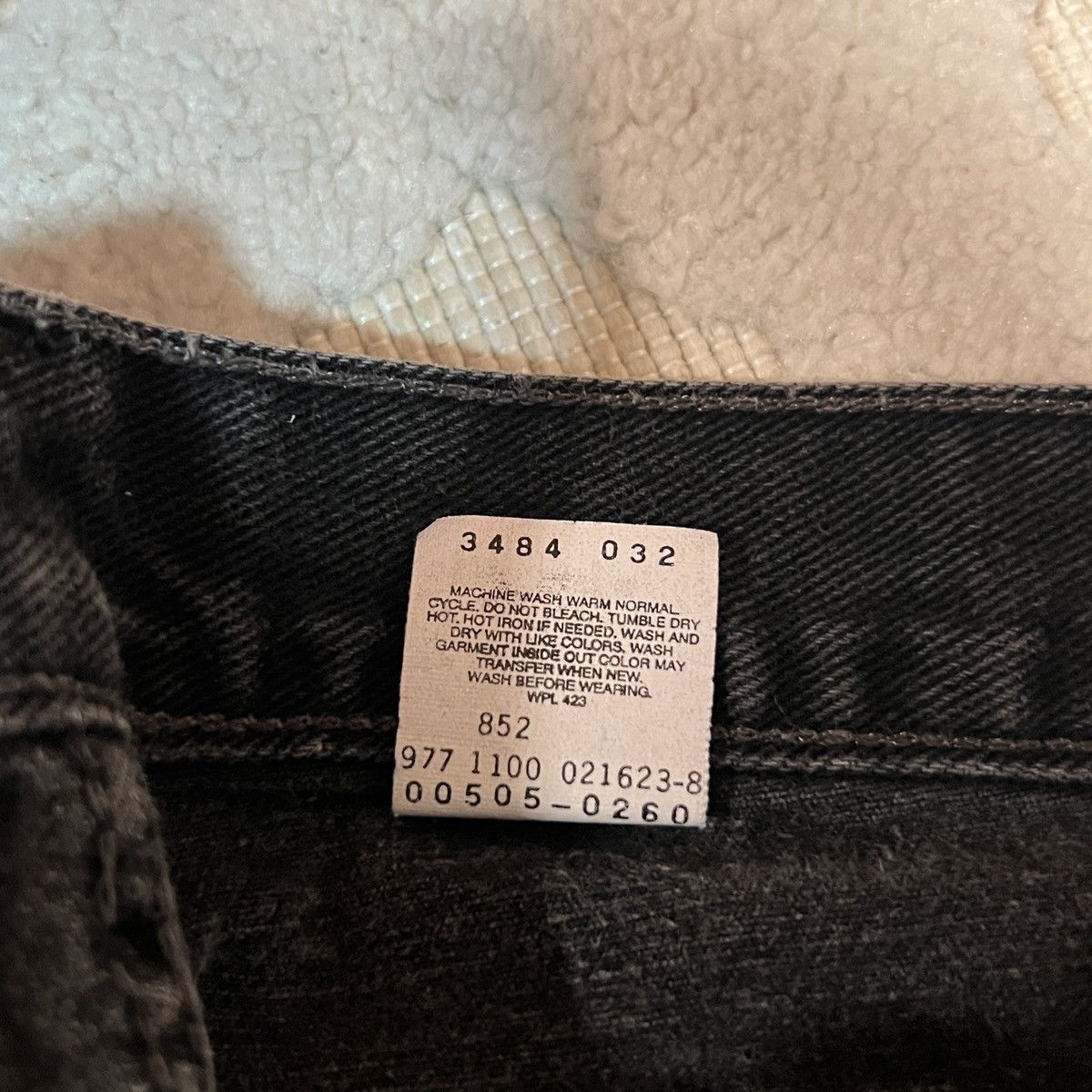 Levi's Vintage faded black levis 505 Size US 38 / EU 54 - 5 Thumbnail