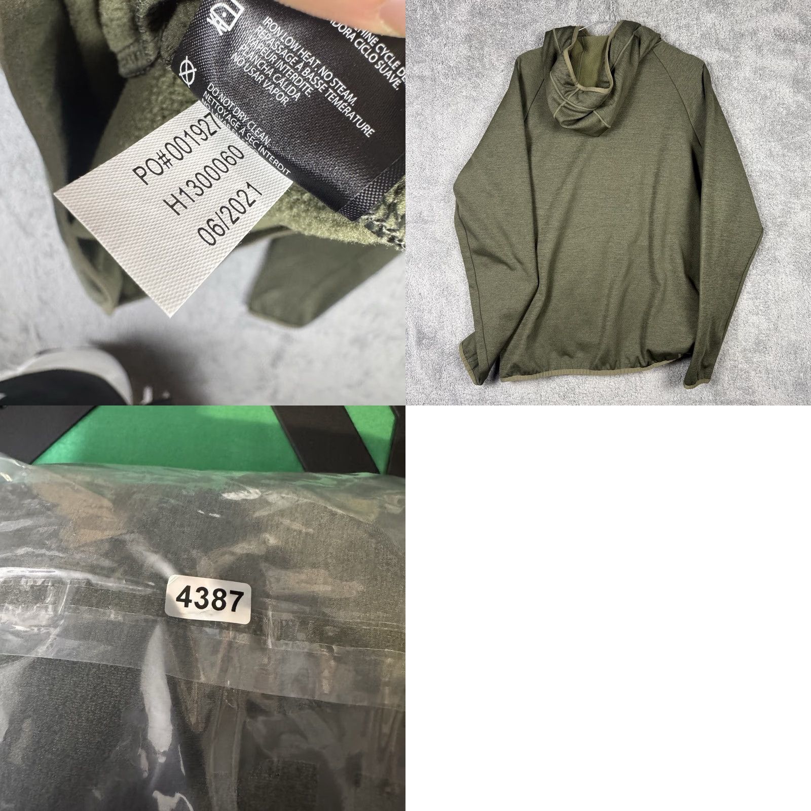 Vintage Huk Hoodie Mens M Fin Performance Fishing Fleece Sweatshirt Outdoor Hunt Tech Shirt Size US M / EU 48-50 / 2 - 8 Thumbnail