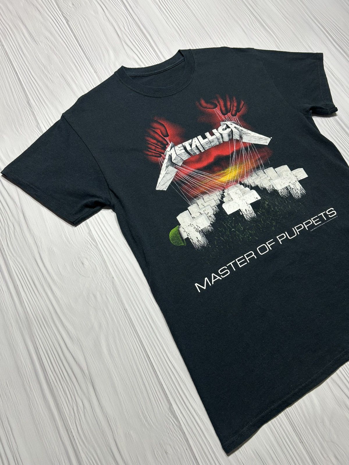 Band Tees Vintage Metallica Master Of Puppets 2007 Tour T-Shirt Size US S / EU 44-46 / 1 - 4 Thumbnail