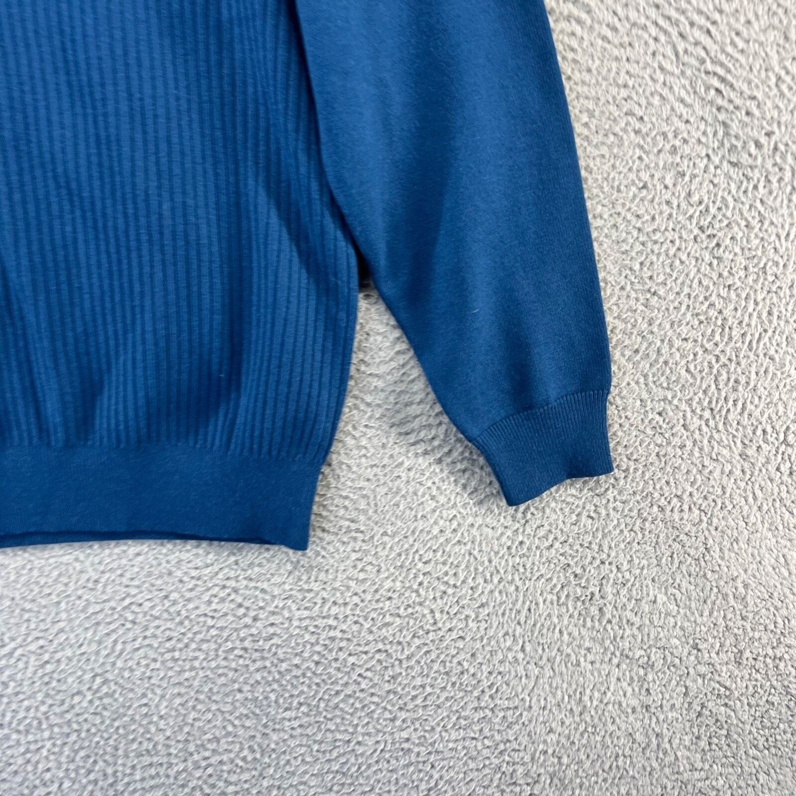Duluth Trading Company Duluth Trading Co Sweater Men's Large Blue Coolmax Wool NEW Size US L / EU 52-54 / 3 - 2 Thumbnail