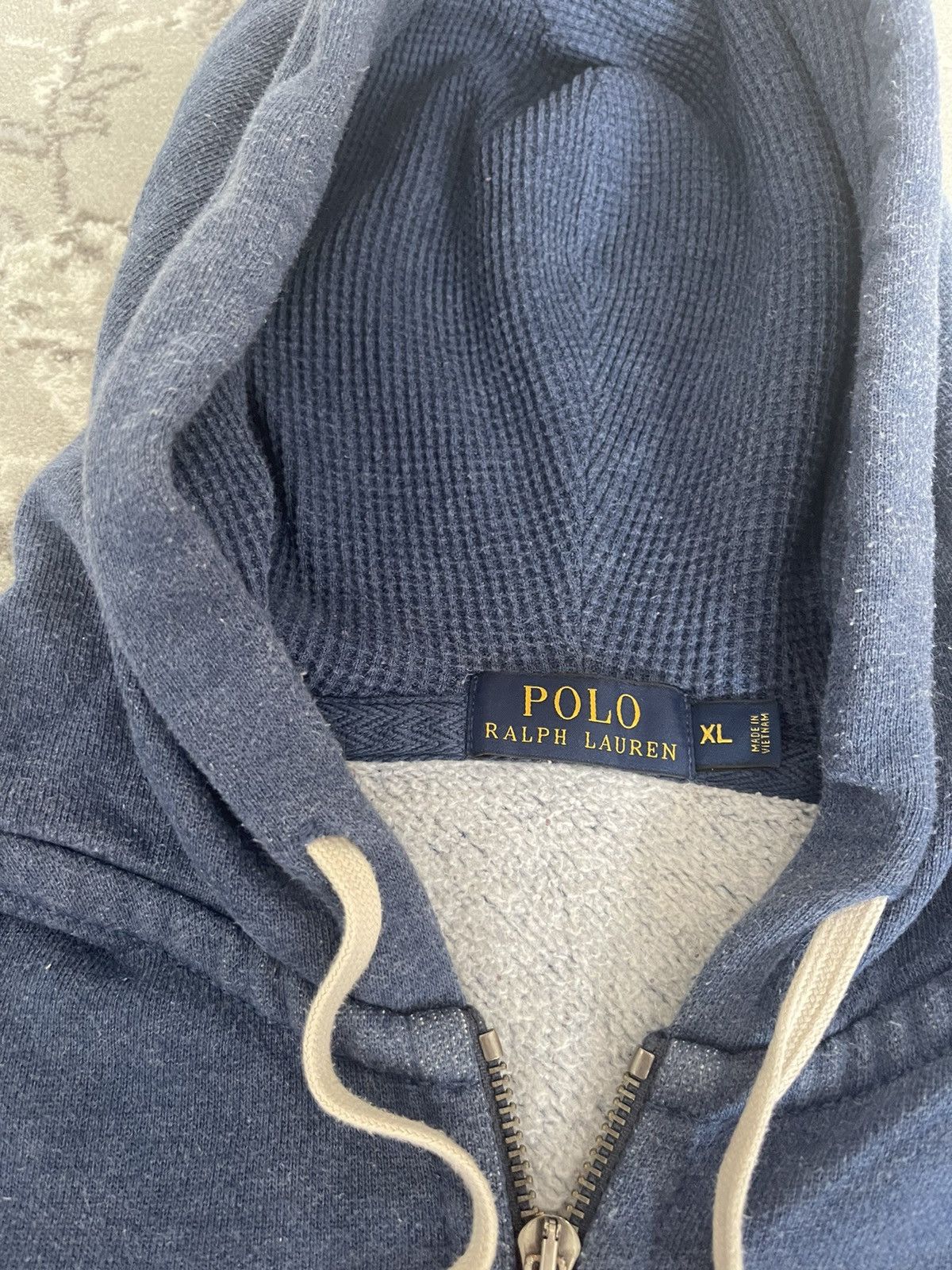 Polo Ralph Lauren × Ralph Lauren Ralph Lauren Thick Zipped Hoodie Size US XL / EU 56 / 4 - 3 Thumbnail