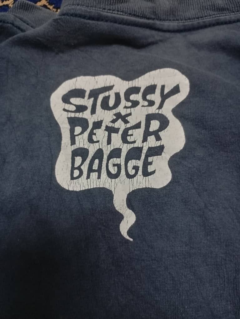 Band Tees × Stussy × Vintage Vintage faded Stussy x Peter Bagge Size US L / EU 52-54 / 3 - 10 Thumbnail