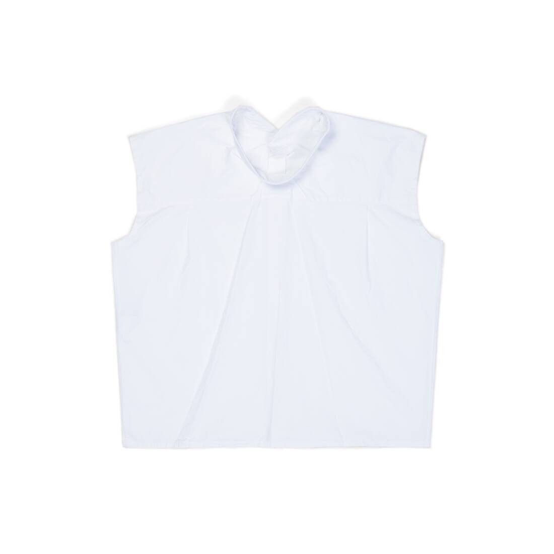 Balenciaga o1mt1gz0824 Rawcut Swing Top in White Size M / US 6-8 / IT 42-44 - 2 Thumbnail