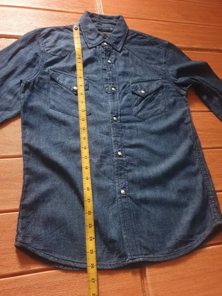 Japanese Brand 💥Nano universe 3 quater western shirt Size US S / EU 44-46 / 1 - 7 Thumbnail