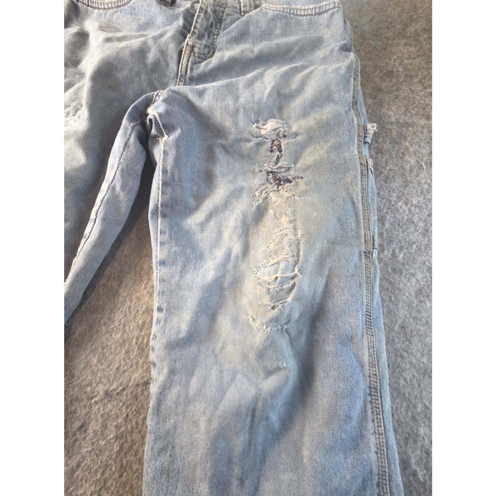Faded Glory VINTAGE Faded Glory Jeans Carpenter Blue 30x30 Insulated Lined 5-Pocket Relaxed Mens Size US 30 / EU 46 - 3 Thumbnail