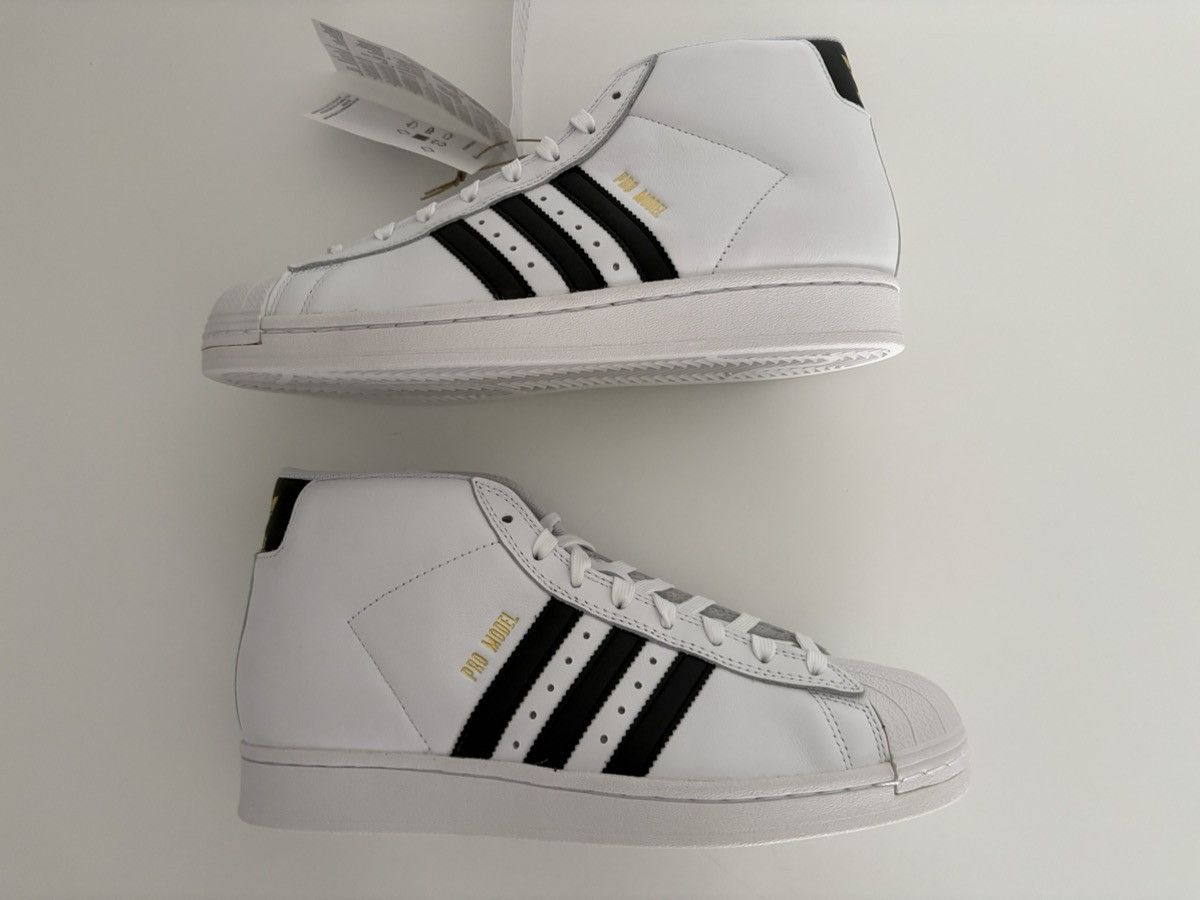 Adidas Adidas Pro Model ADV White Black Size US 8 / EU 41 - 2 Thumbnail